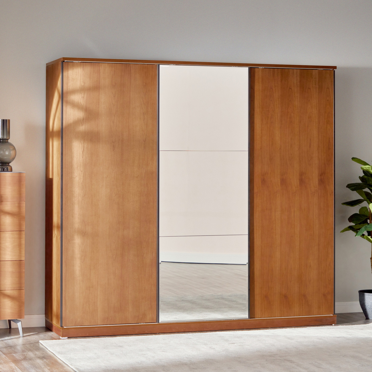 خزانة ملابس بـ 3 أبواب إنزلاقية - بروكلين 11 | خزانة ملابس بـ 3 أبواب إنزلاقية - بروكلين