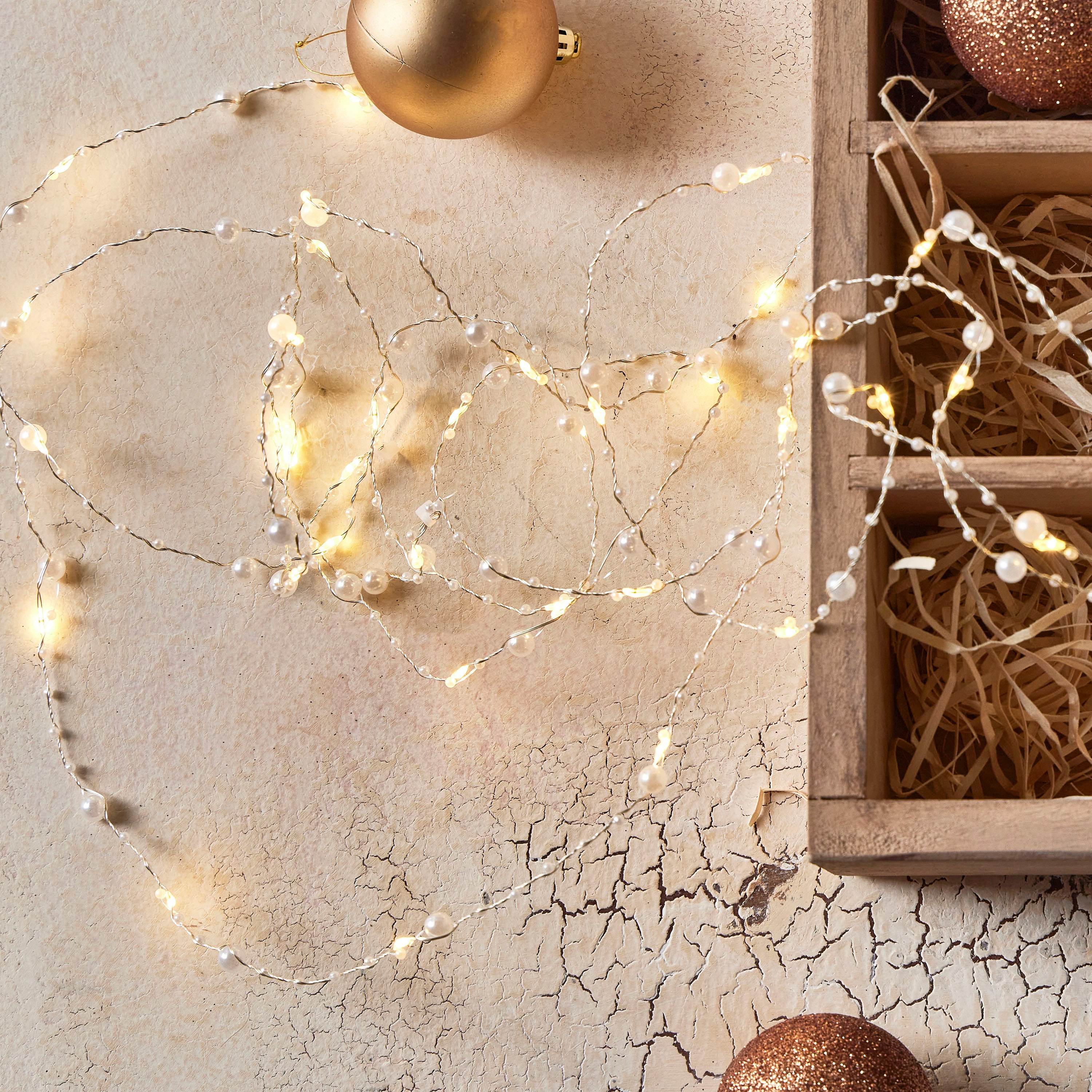 Beads Garland 45-LED String Light - 170 cm-household-gardenandoutdoor-outdoor-image-1