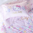 طقم لحاف فردي قطعتين بتصميم أزهار 135x220 سم - هالو كيتي-kids-beddingandwindows-bedding-comforters-image-2
