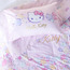 طقم لحاف كامل بتصميم أزهار - هالو كيتي - 160x220 سم-kids-beddingandwindows-bedding-comforters-image-2