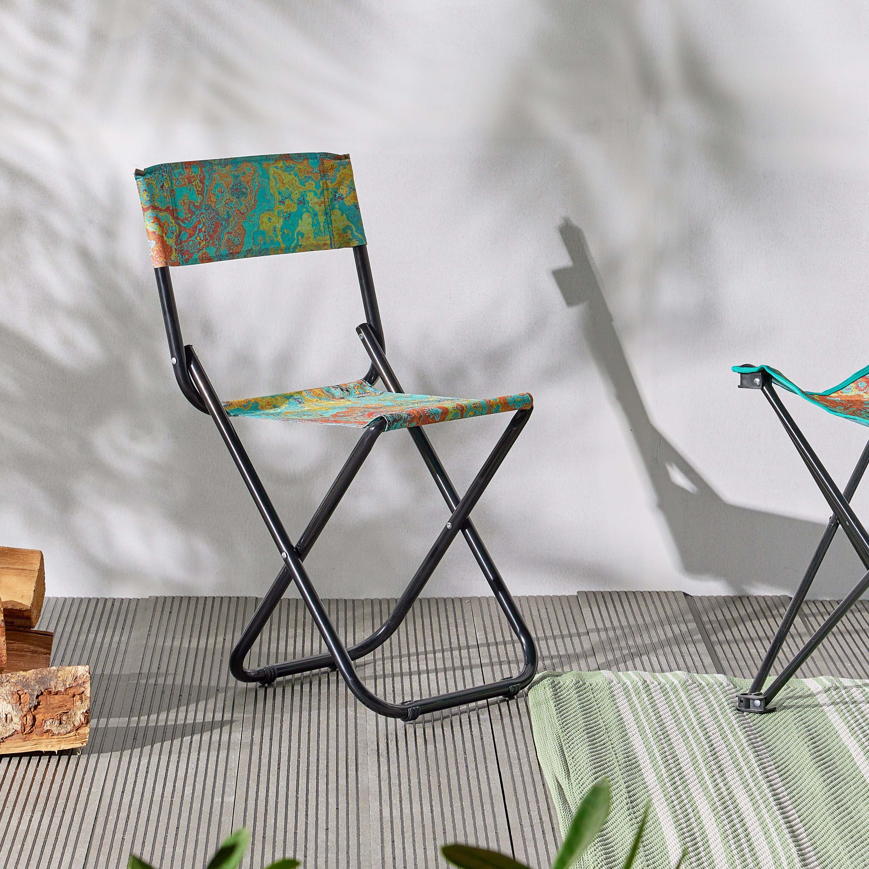 Outdoor metal clearance folding chairs