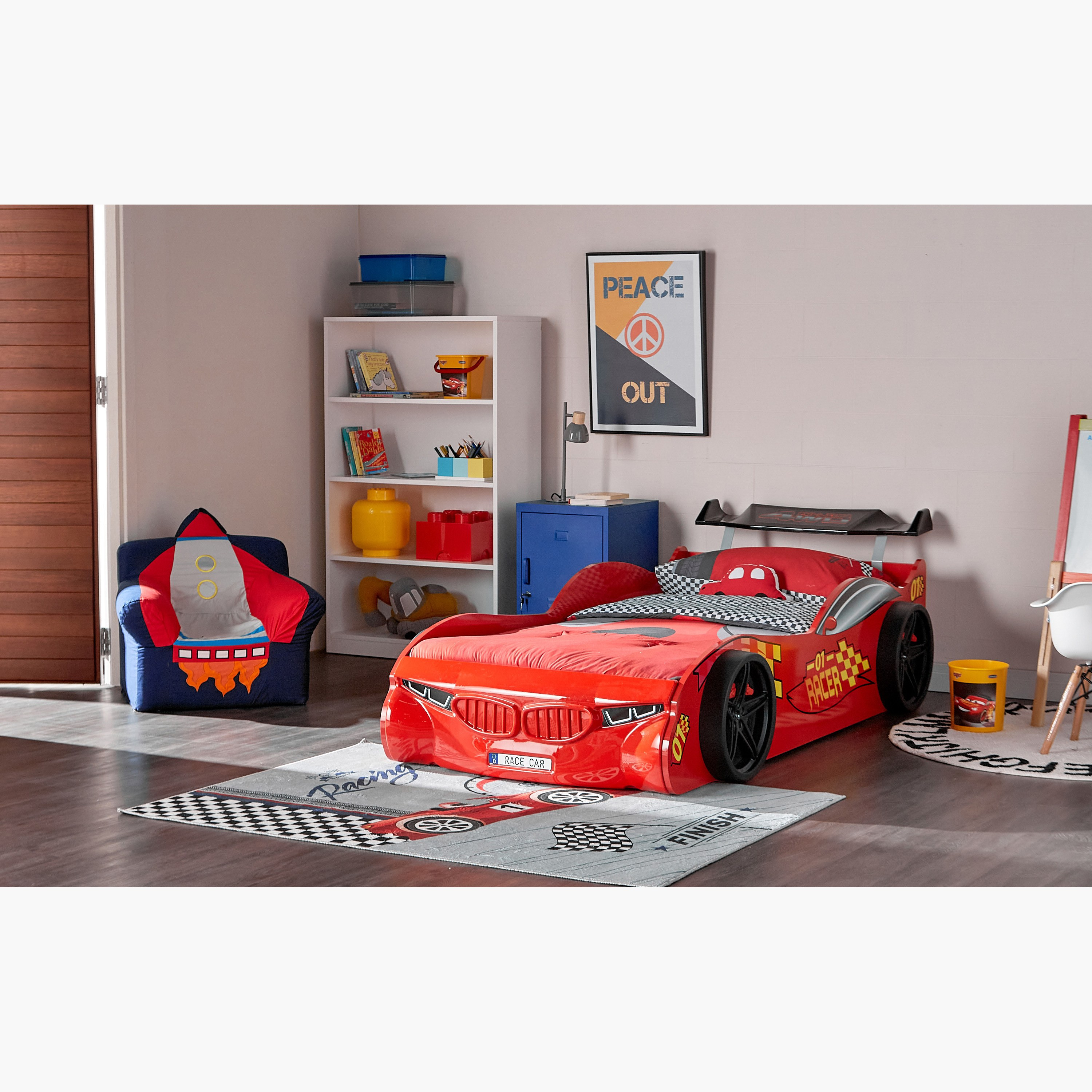 Baby store bed car