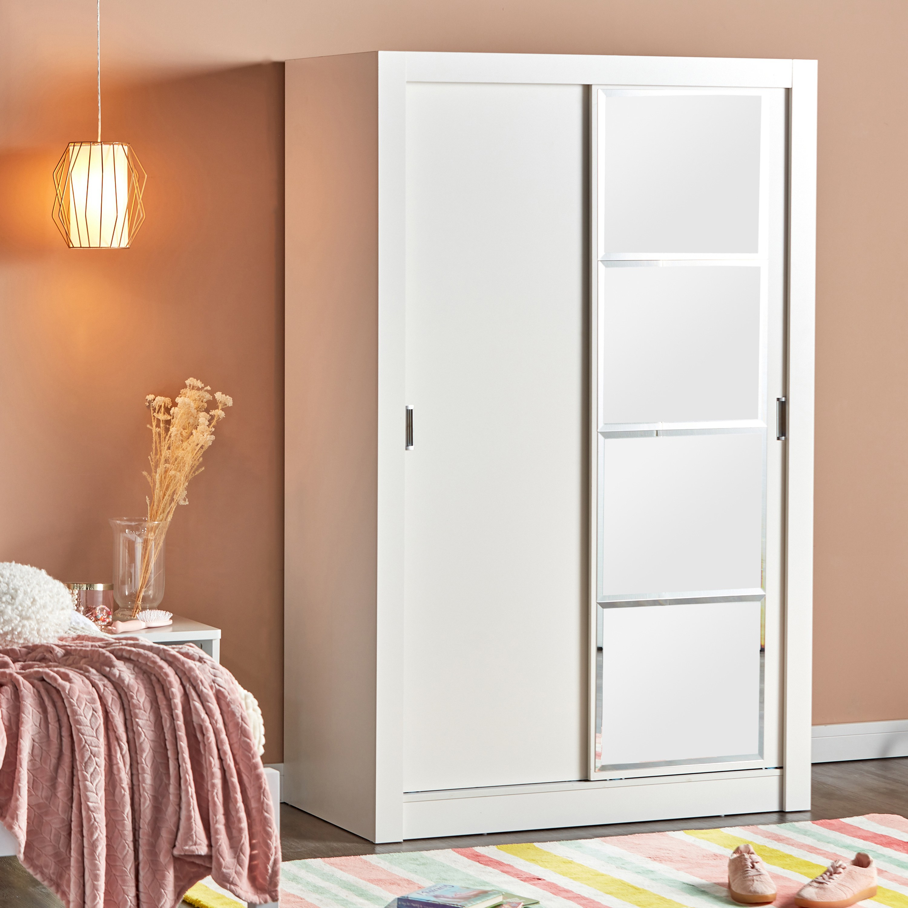 Barry 2-Door Sliding Wardrobe-babyandkids-roomfurniture-wardrobes-image-1