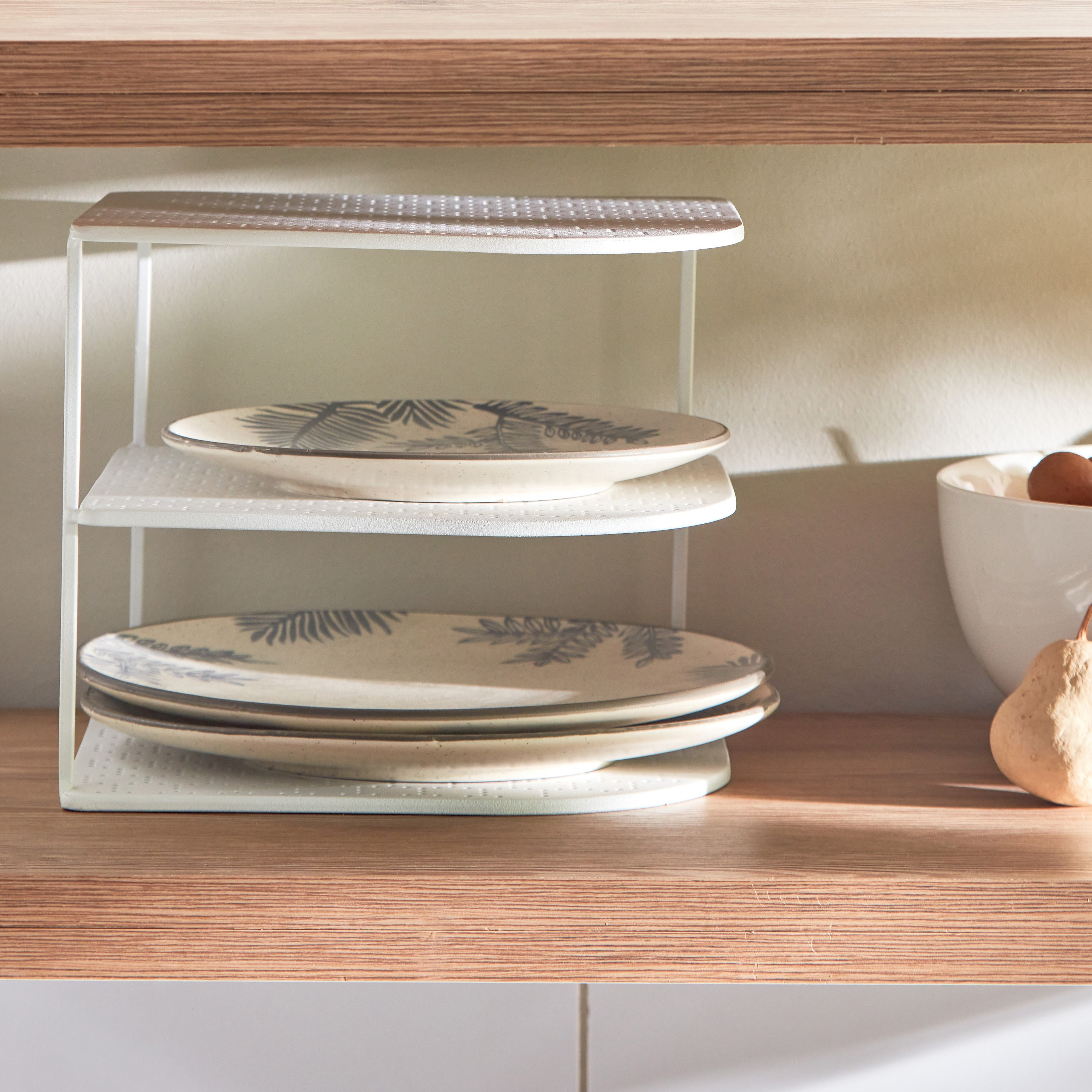 Shop Monale 3 Tier Corner Shelf Online Home Centre Qatar