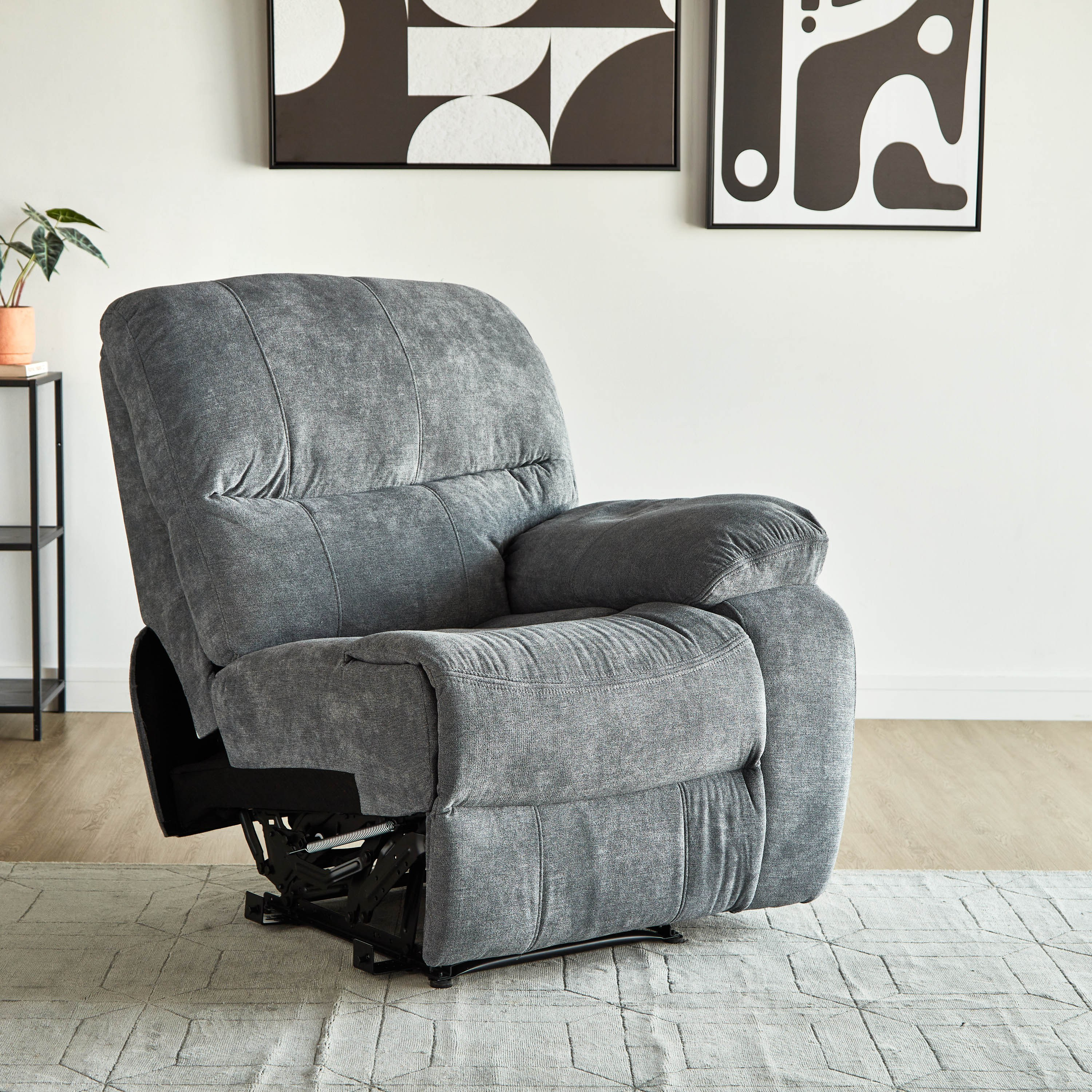 Harmony Fabric Right Arm Modular Recliner