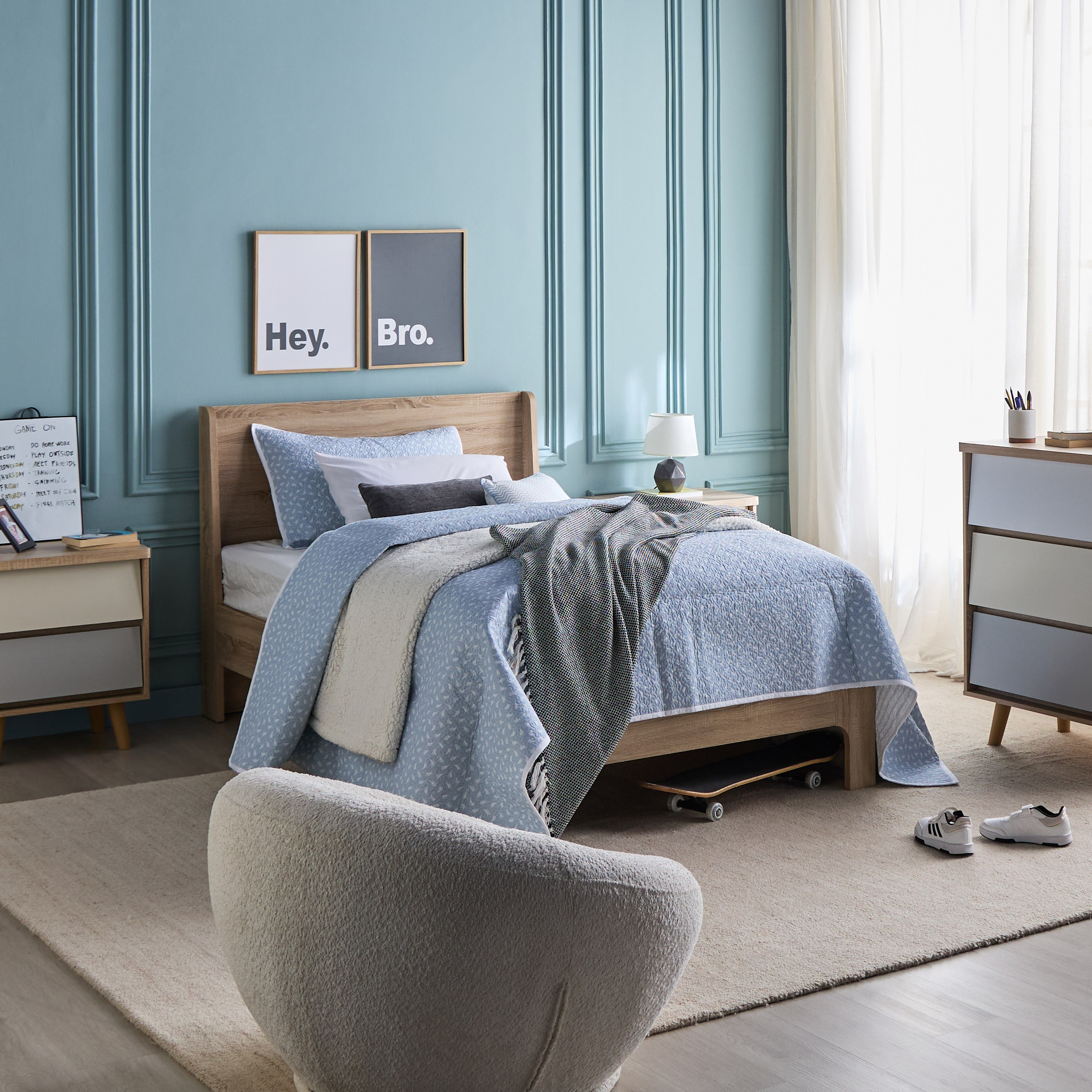 طاولة سرير جانبية - سكاندي-babyandkids-roomfurniture-nightstands-image-5