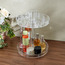 منظم مستحضرات تجميل مستدير دوار من طابقين - زايا-household-storage-cosmeticorganizing-makeuporganizersandsets-image-3