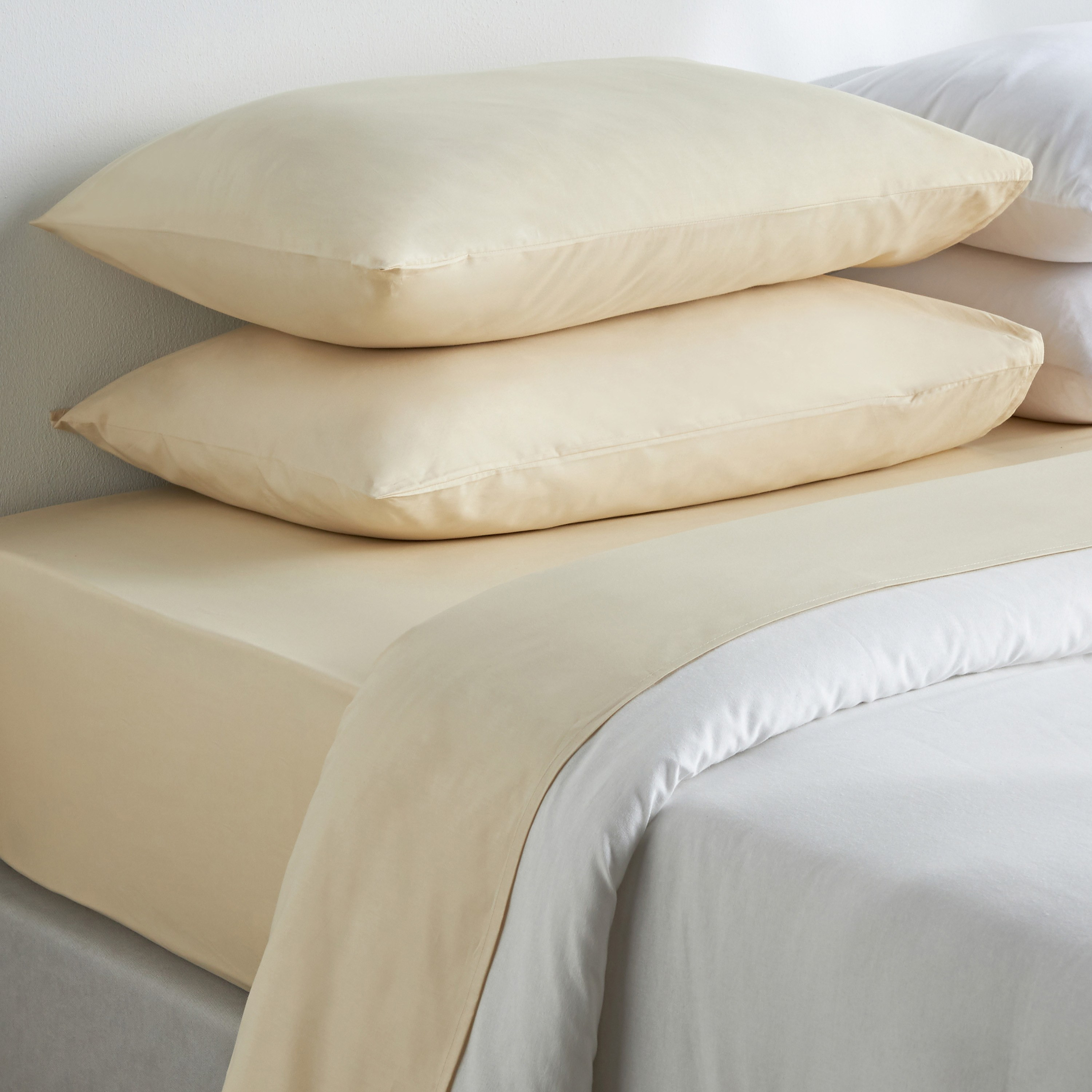 Eternity Cotton Percale 325 Thread Count Queen Fitted Sheet - 160x200 cm-household-bedding-sheetsandpillowcases-fittedsheets-image-4