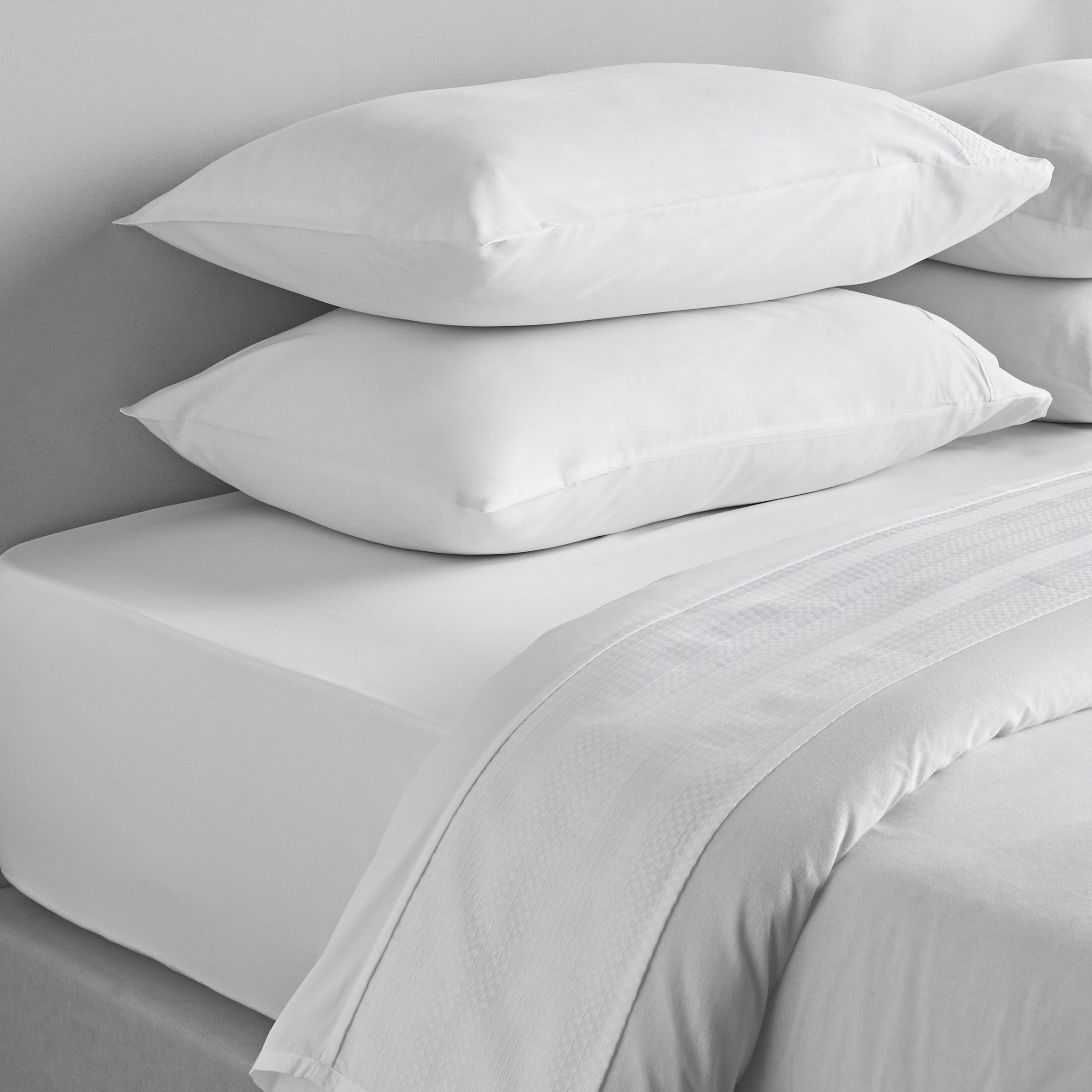 شرشف مطاطي كينج قطن بيركال بعدد خيوط 325- إتيرنتي- 180x205 سم-household-bedding-sheetsandpillowcases-fittedsheets-image-1
