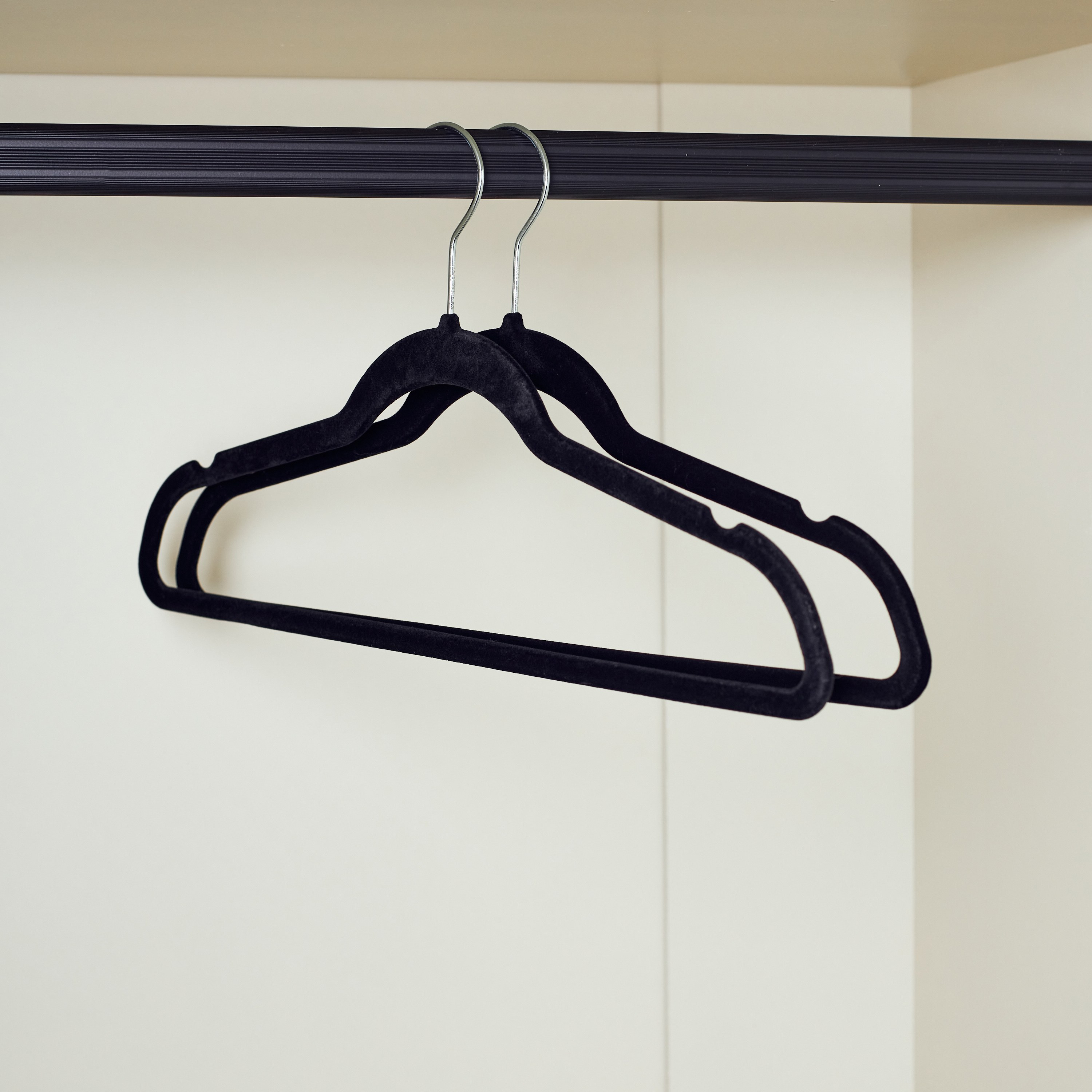 Jacinta Flock Clothes Hanger - Set of 30-household-storage-closetstorage-hangers-image-2