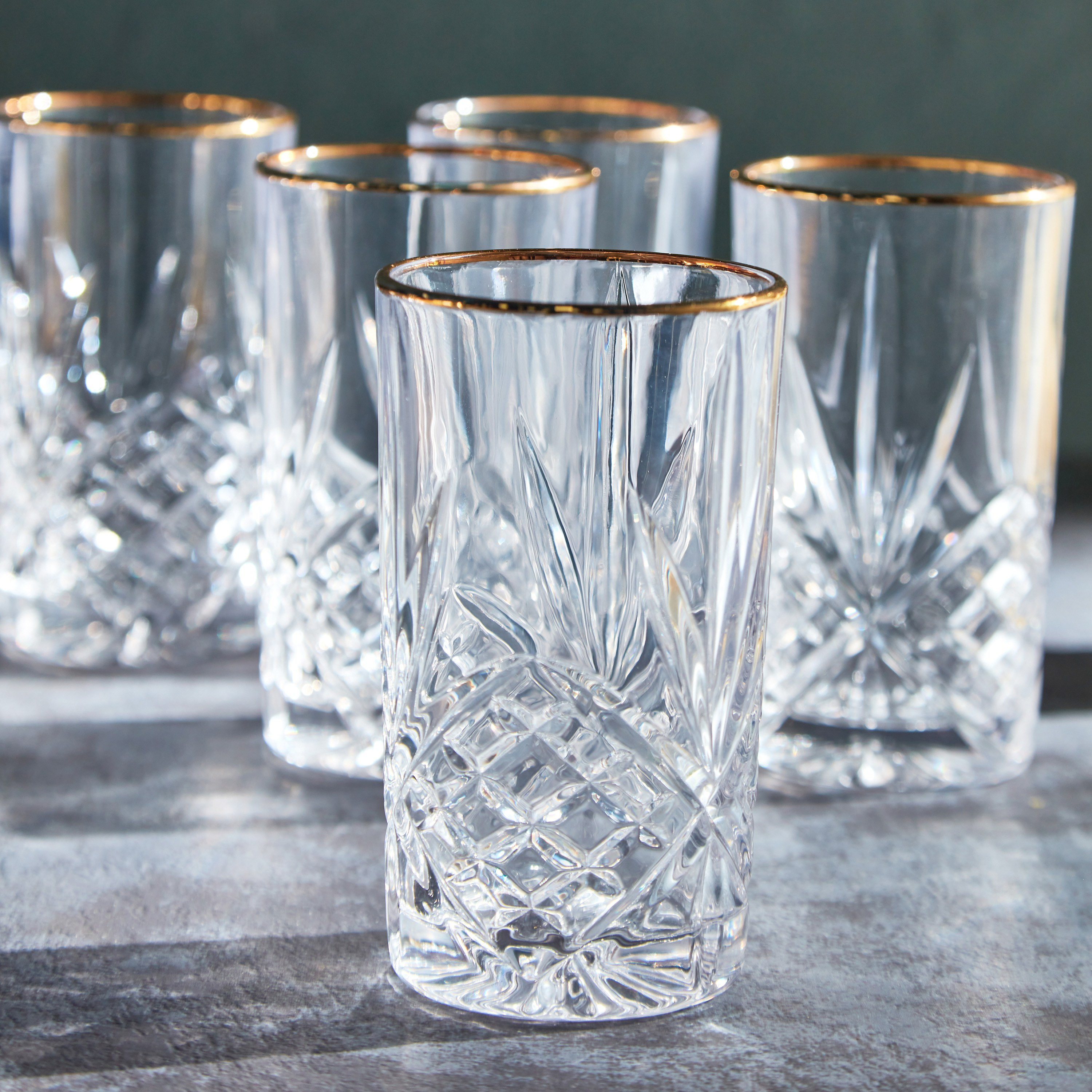 Camil 6-Piece Hiball Glass Set - 360 ml-household-dining-glassware-drinkingglasses-image-2