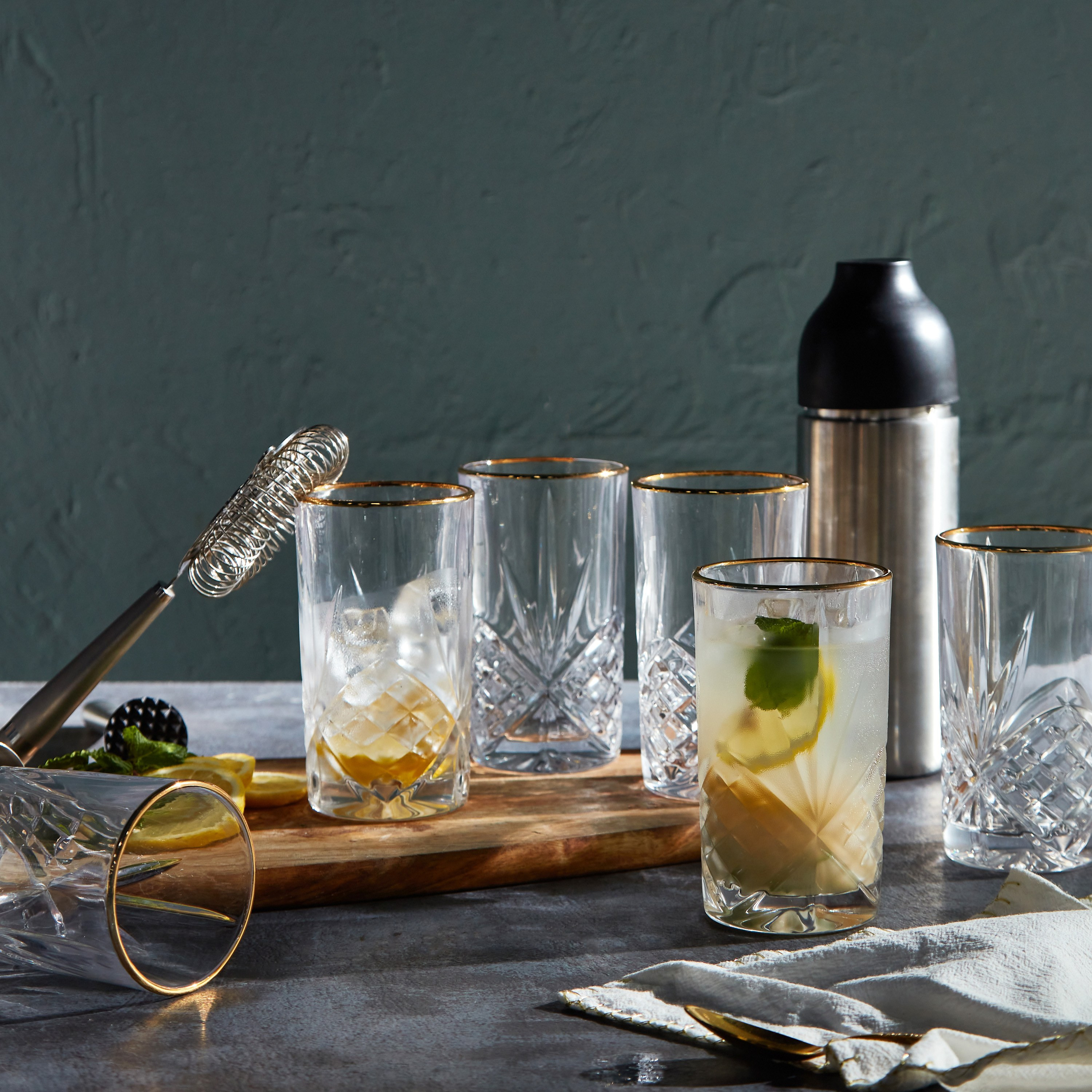 Camil 6-Piece Hiball Glass Set - 360 ml-household-dining-glassware-drinkingglasses-image-4