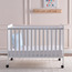 سرير أطفال قابل للتحويل مع عجلات - سنوز- 60x120 سم-baby-nursery-furniture-cribsandbeds-babycribs-image-4