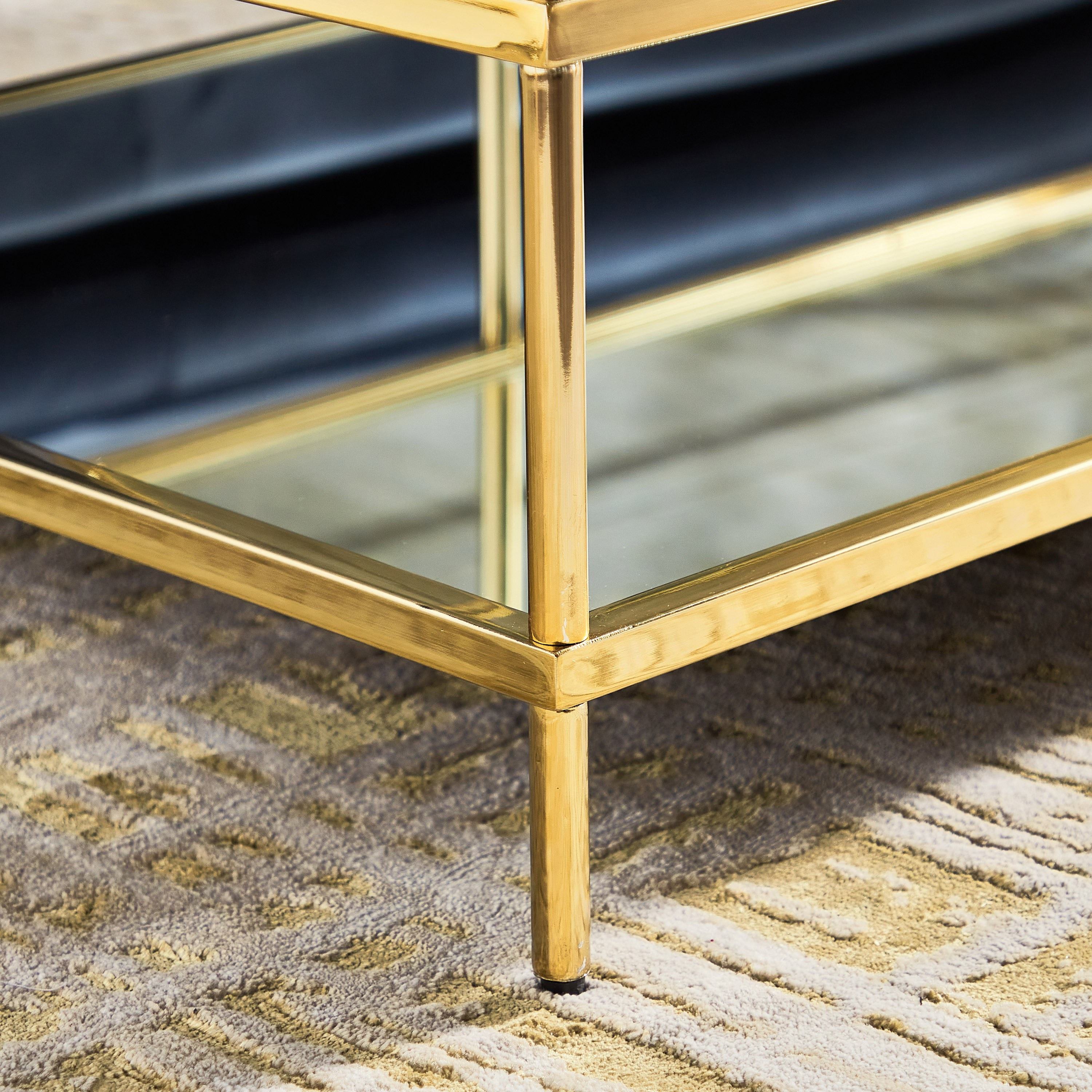 طاولة قهوة بسطح زجاجي - جولدستون-furniture-livingroom-coffeetables-image-4