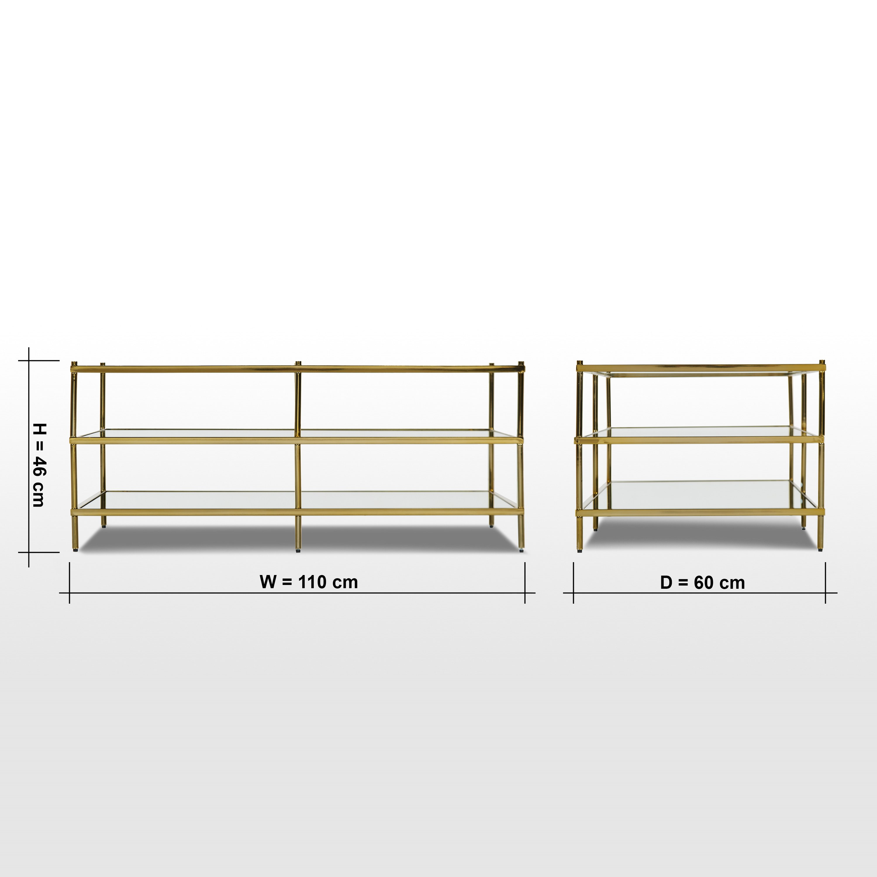 طاولة قهوة بسطح زجاجي - جولدستون-furniture-livingroom-coffeetables-image-6