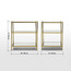 طاولة جانبية بسطح زجاجي - جولدستون-furniture-livingroom-sideandendtables-image-1