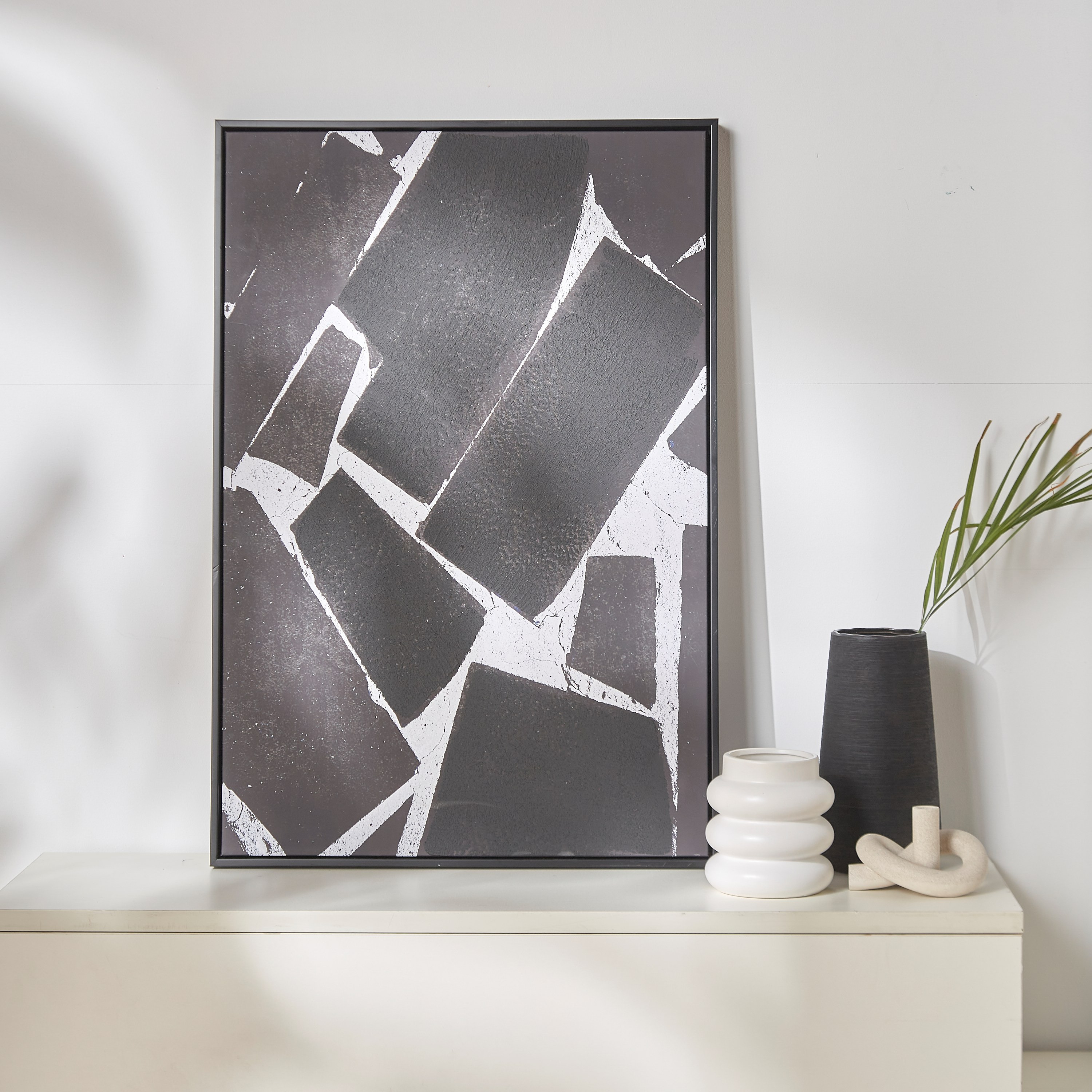 Sleek Framed Canvas Wall Art - 63x93 cm-household-walldecorandmirrors-wallart-image-4