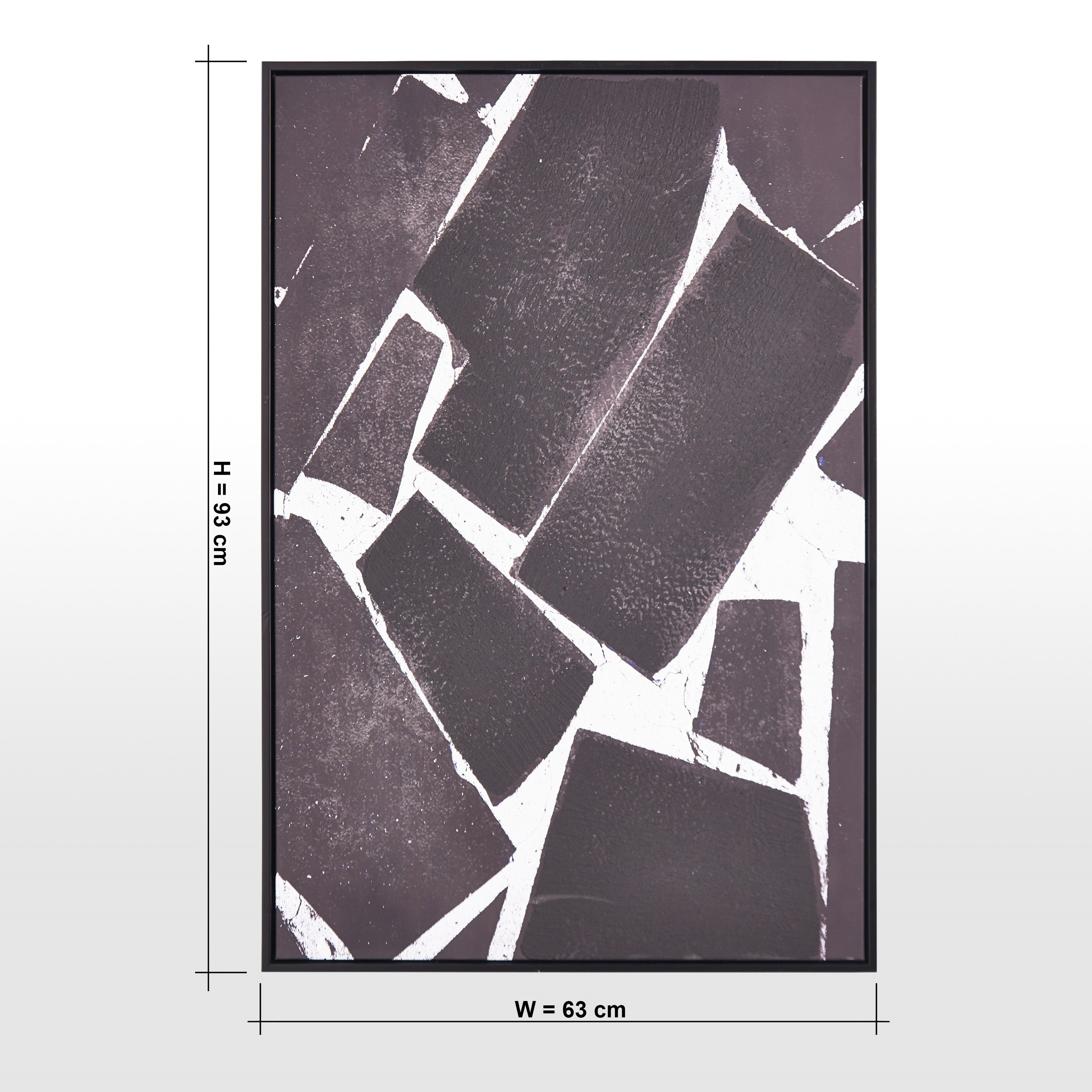 Sleek Framed Canvas Wall Art - 63x93 cm-household-walldecorandmirrors-wallart-image-5