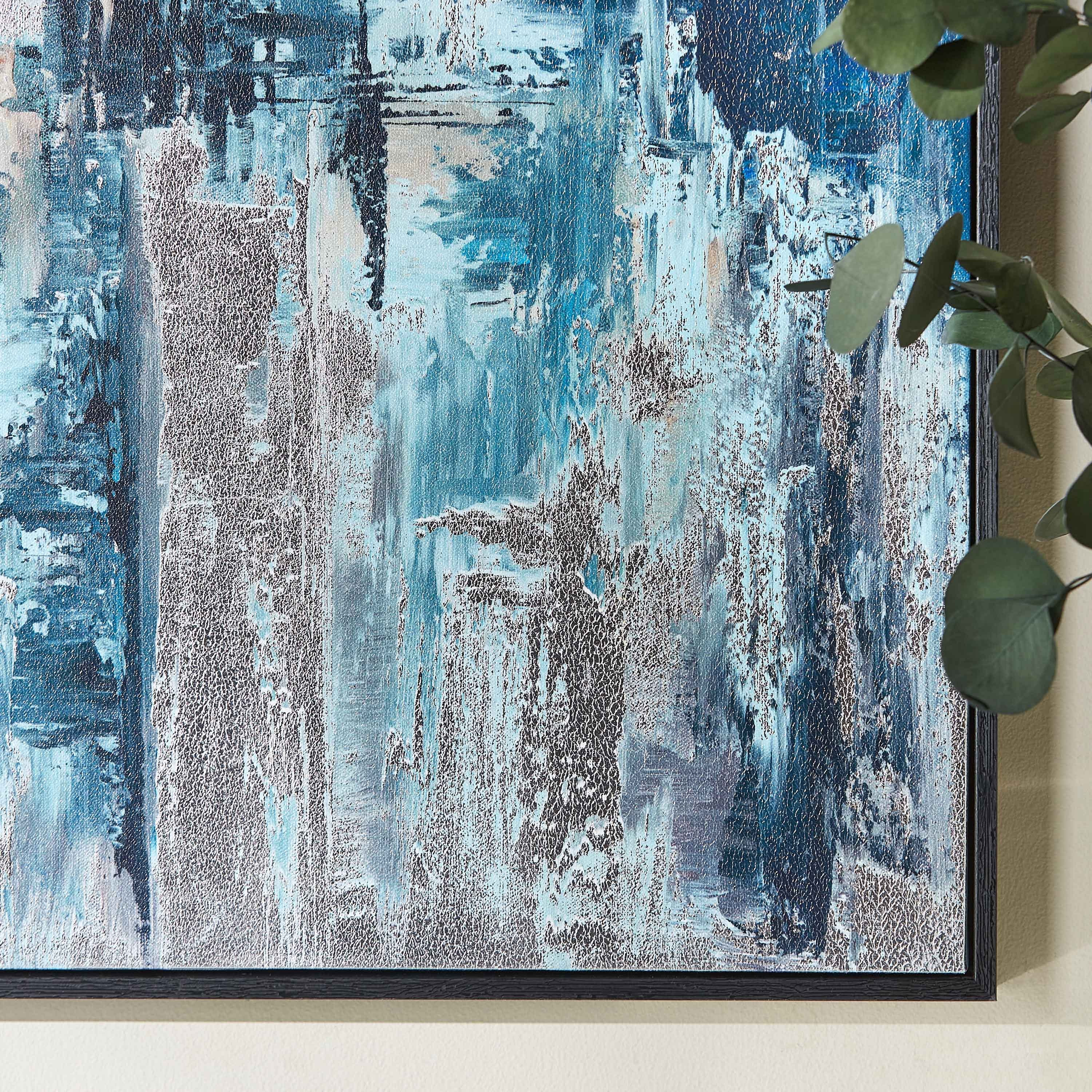 Frost Framed Canvas Wall Art - 60x90 cm-household-walldecorandmirrors-wallart-image-3