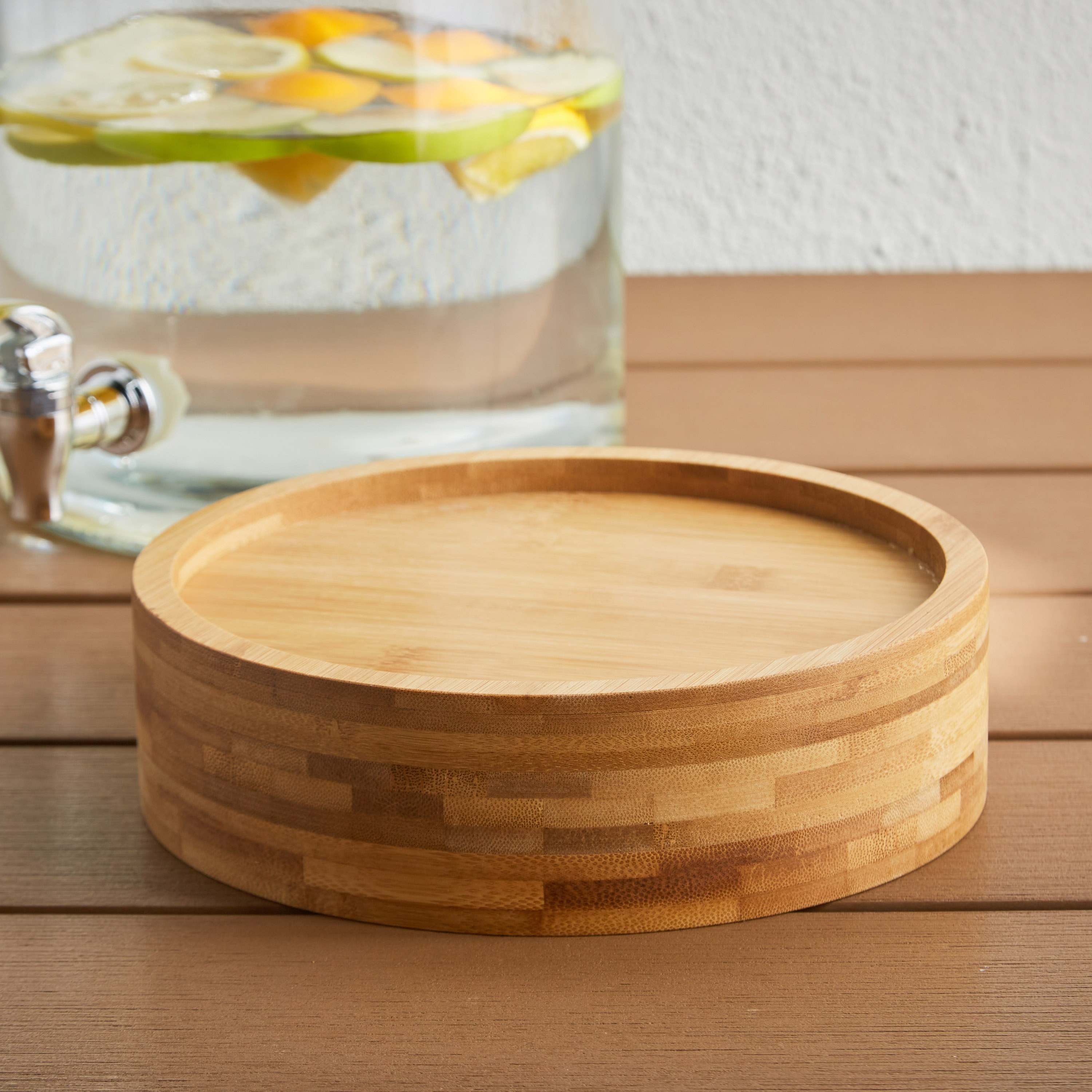 Hazel Dispenser with Wooden Stand - 6 L-household-dining-drinkserveware-dispensers-image-3