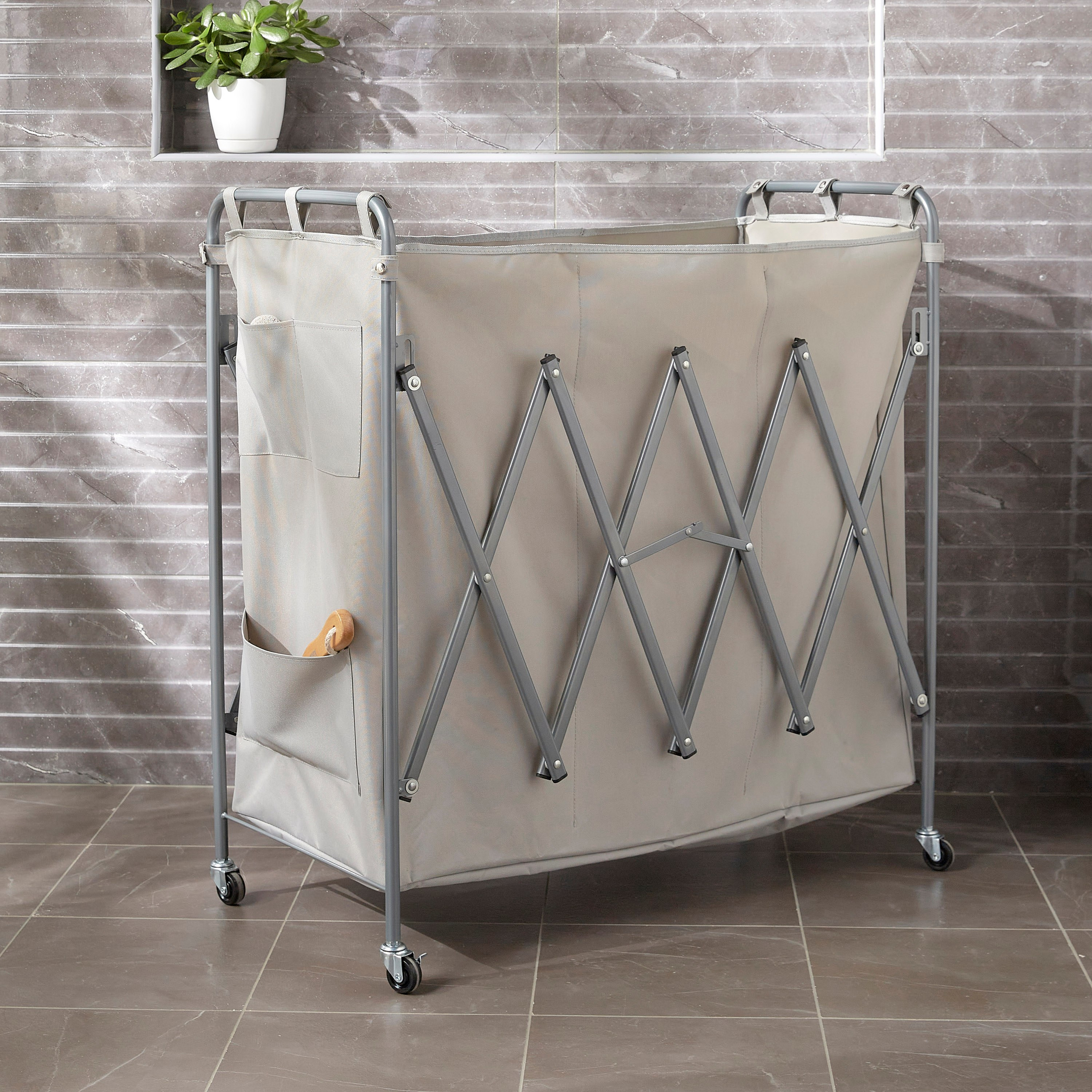 Selma 3-Bag Laundry Sorter