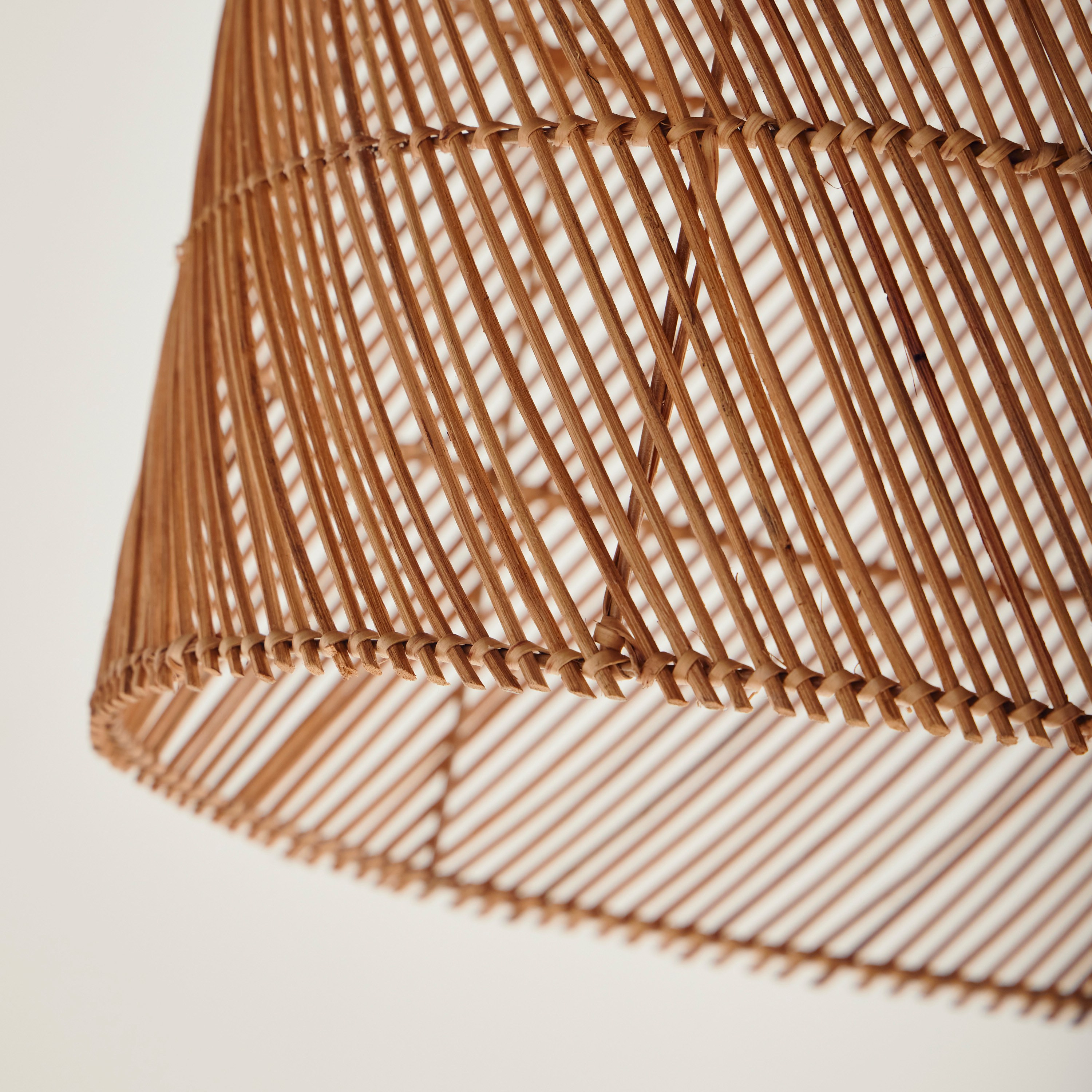 Mix and Rattan Ceiling Lamp Shade - 50 cm-household-lighting-ceilinglamps-pendantlamps-image-3