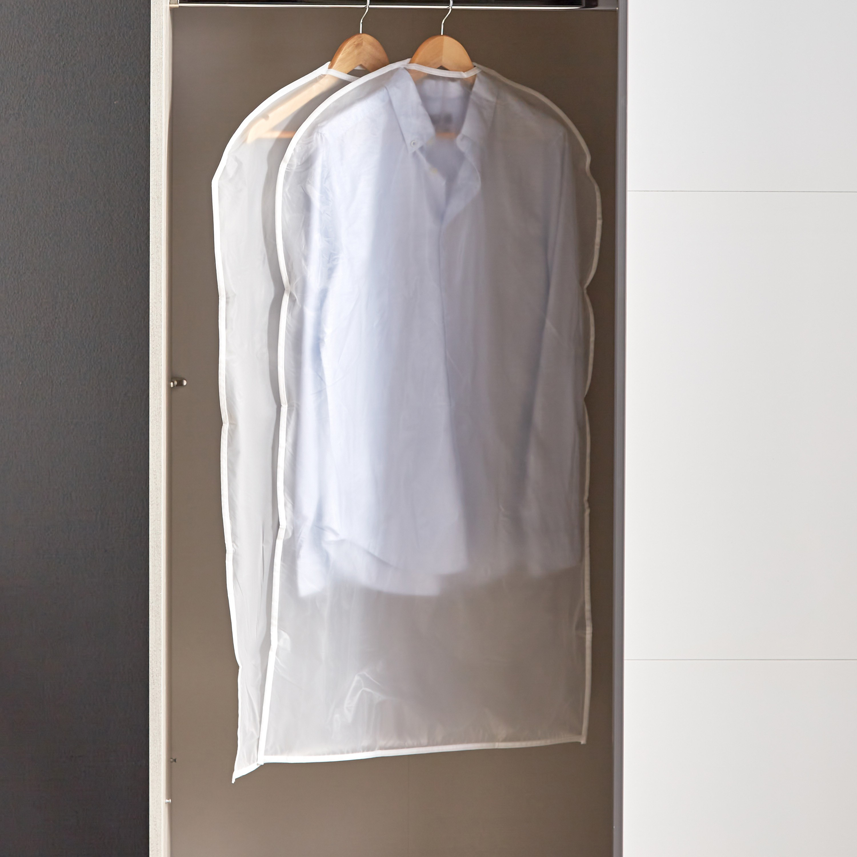 Melvin 2-Piece PEVA Suit Cover Set-household-storage-closetstorage-clothingstorage-image-1