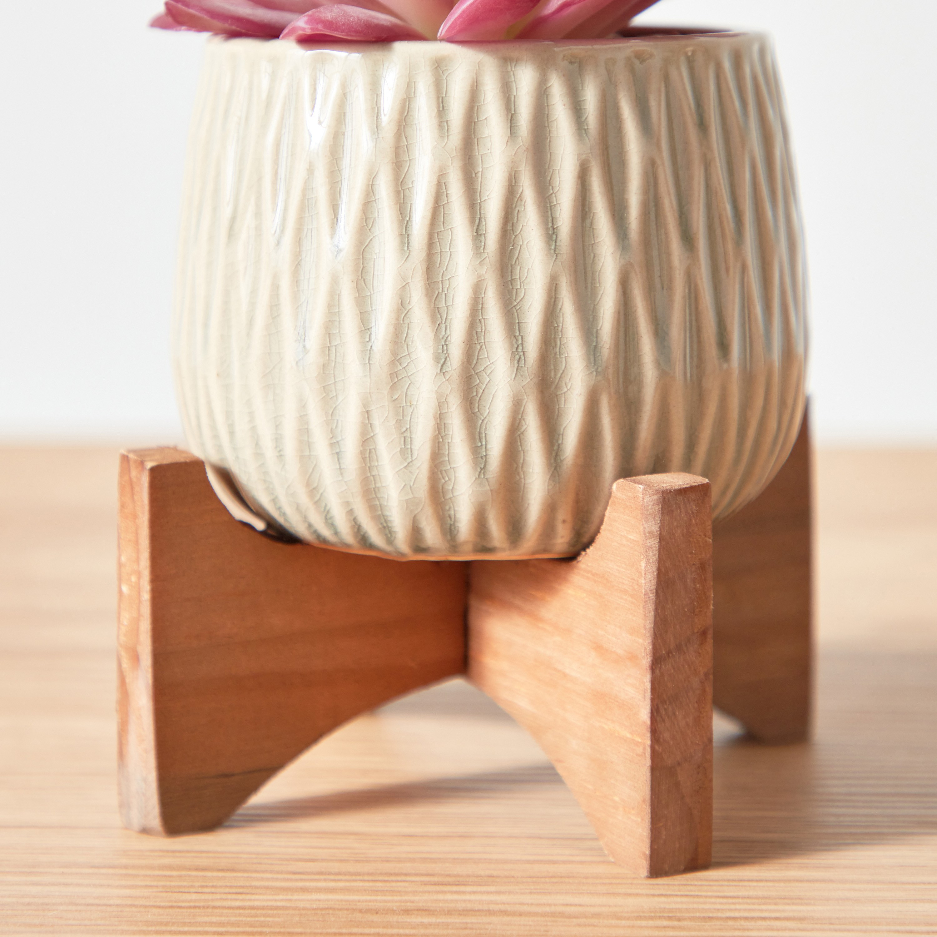 Succulent Plant in Pot - 17 cm-household-gardenandoutdoor-artificialplants-succulents-image-3
