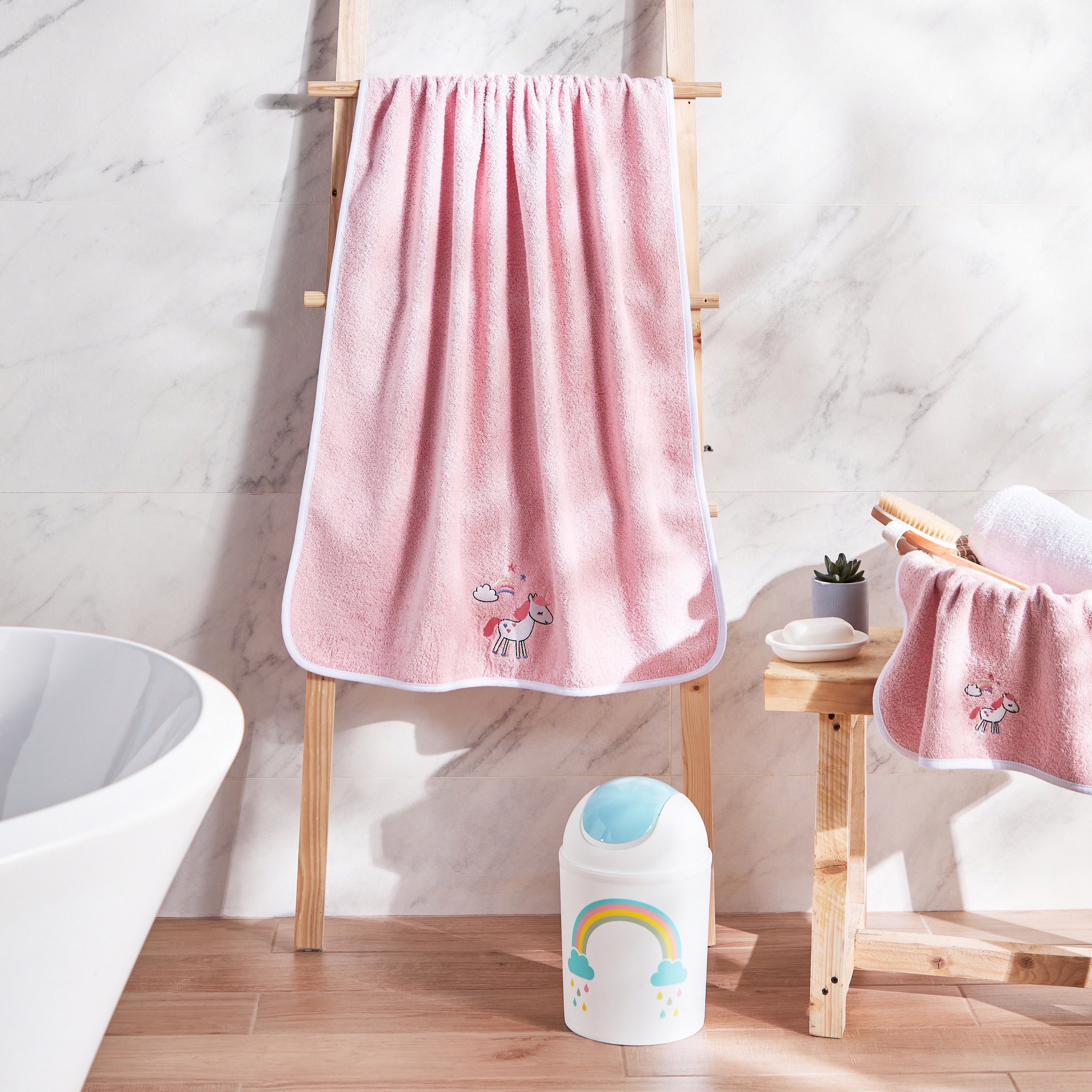 Shop Little Unicorn Bath Towel 140x70 cm Online Home Centre UAE