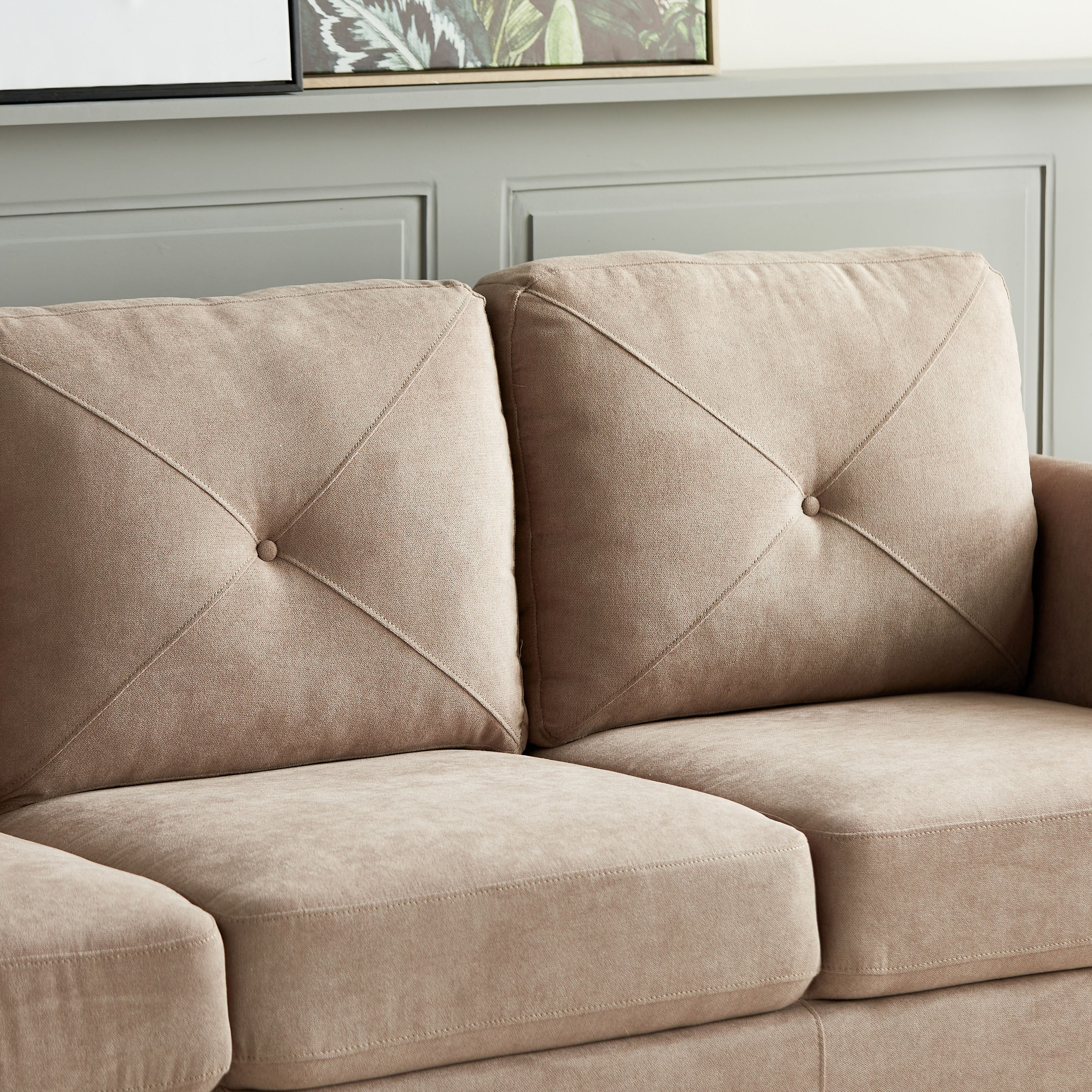 Fabric sofa online cheap