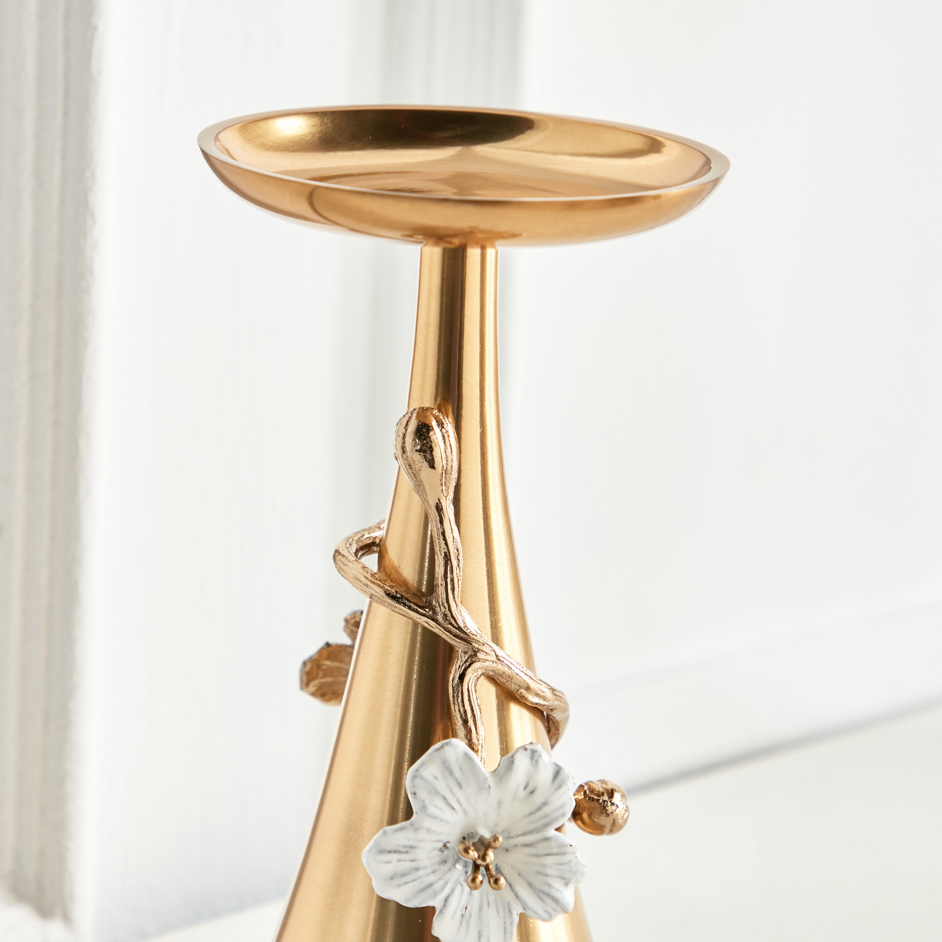 Jasmine Pillar Candleholder-household-decor-candleholdersandlanterns-image-3