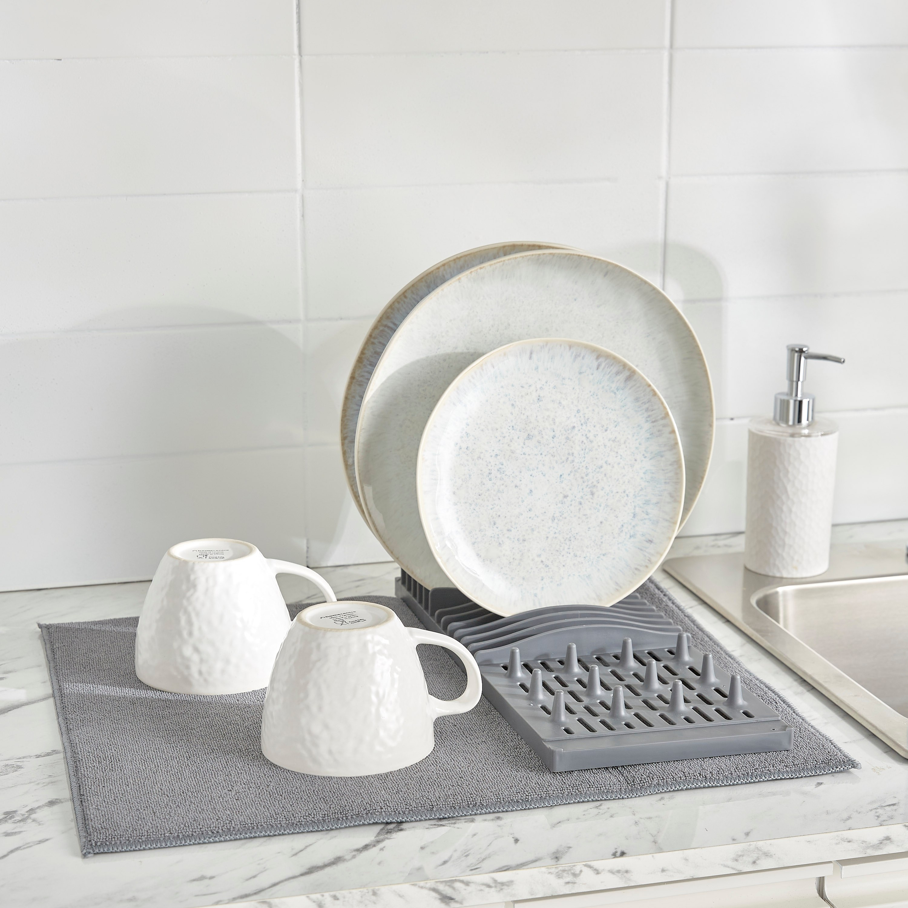 Skeido 2-in-1 Drying Mat with Rack - 50x40 cm-household-kitchen-dishwashingandaccessories-accessories-image-3