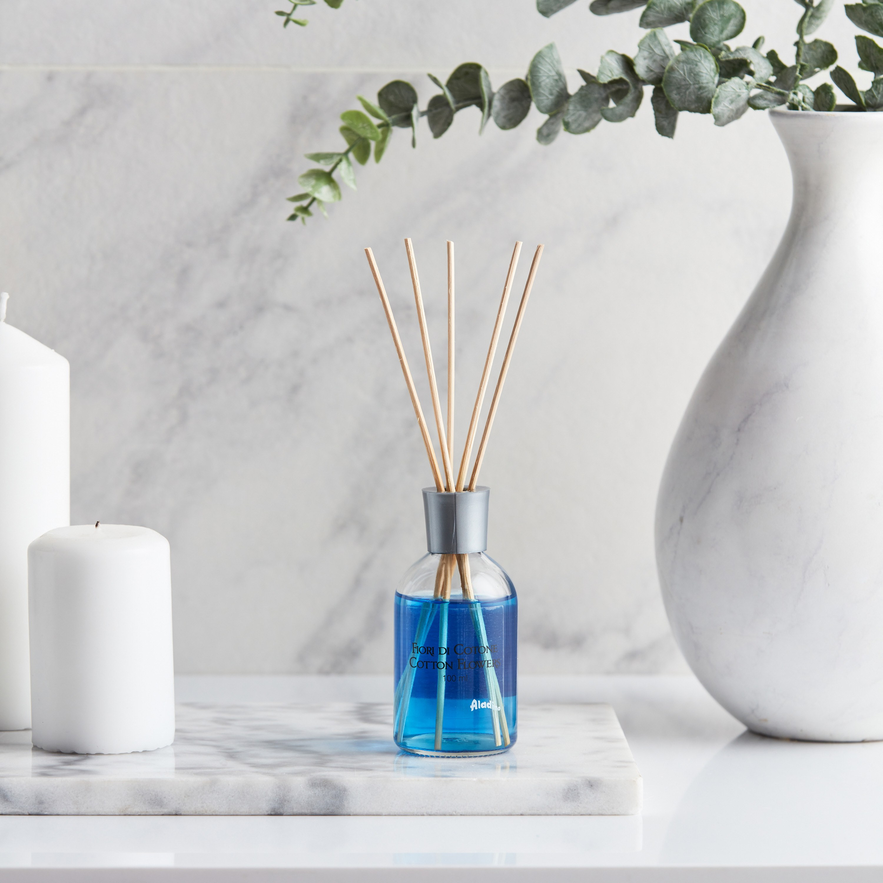 موزع عطور بالأعواد برائحة زهور القطن من علاءدينو - 100 مل-household-homefragrance-reeddiffusers-image-4