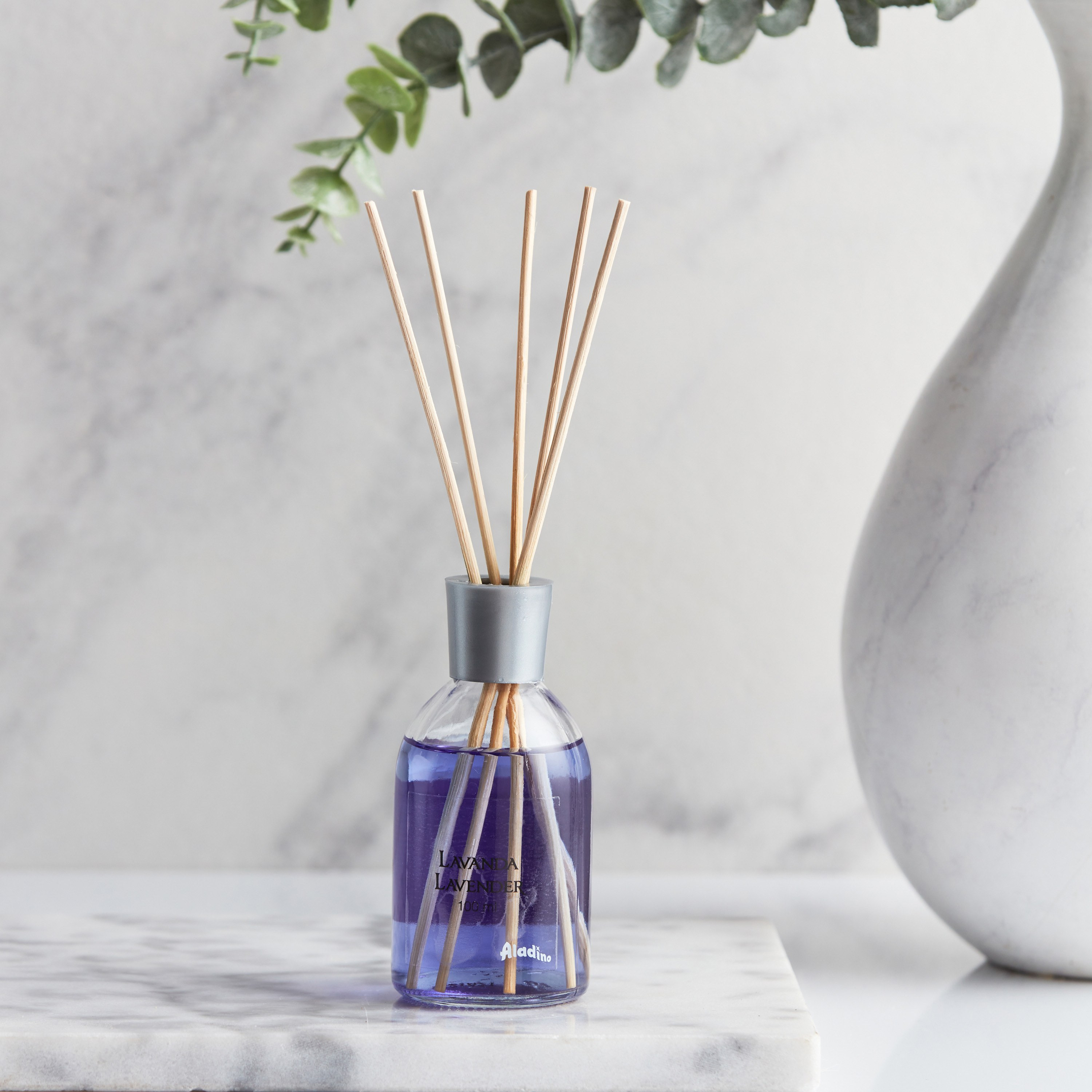 موزع عطور بالأعواد برائحة اللافندر من علاءدينو - 100 مل-household-homefragrance-reeddiffusers-image-1