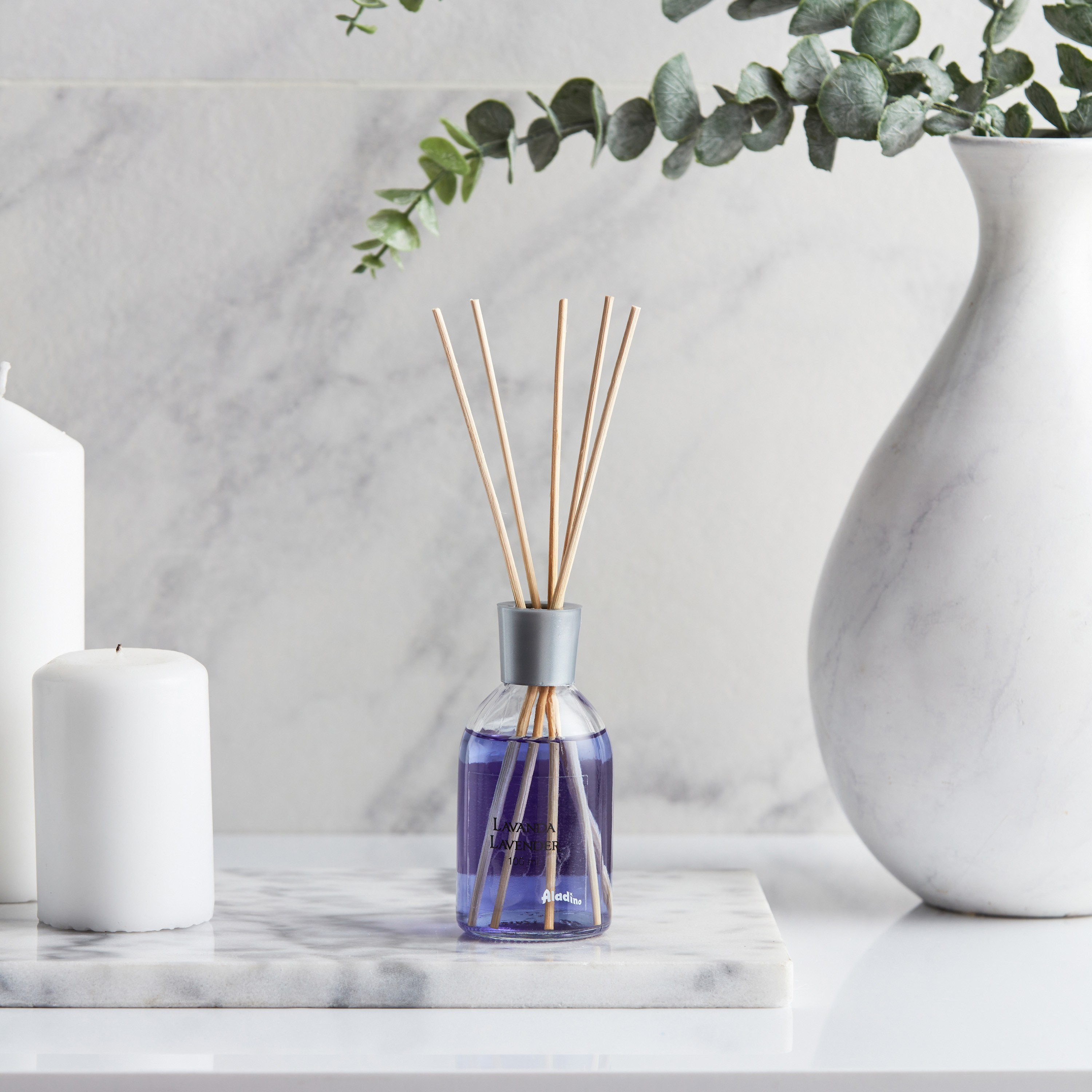 موزع عطور بالأعواد برائحة اللافندر من علاءدينو - 100 مل-household-homefragrance-reeddiffusers-image-4