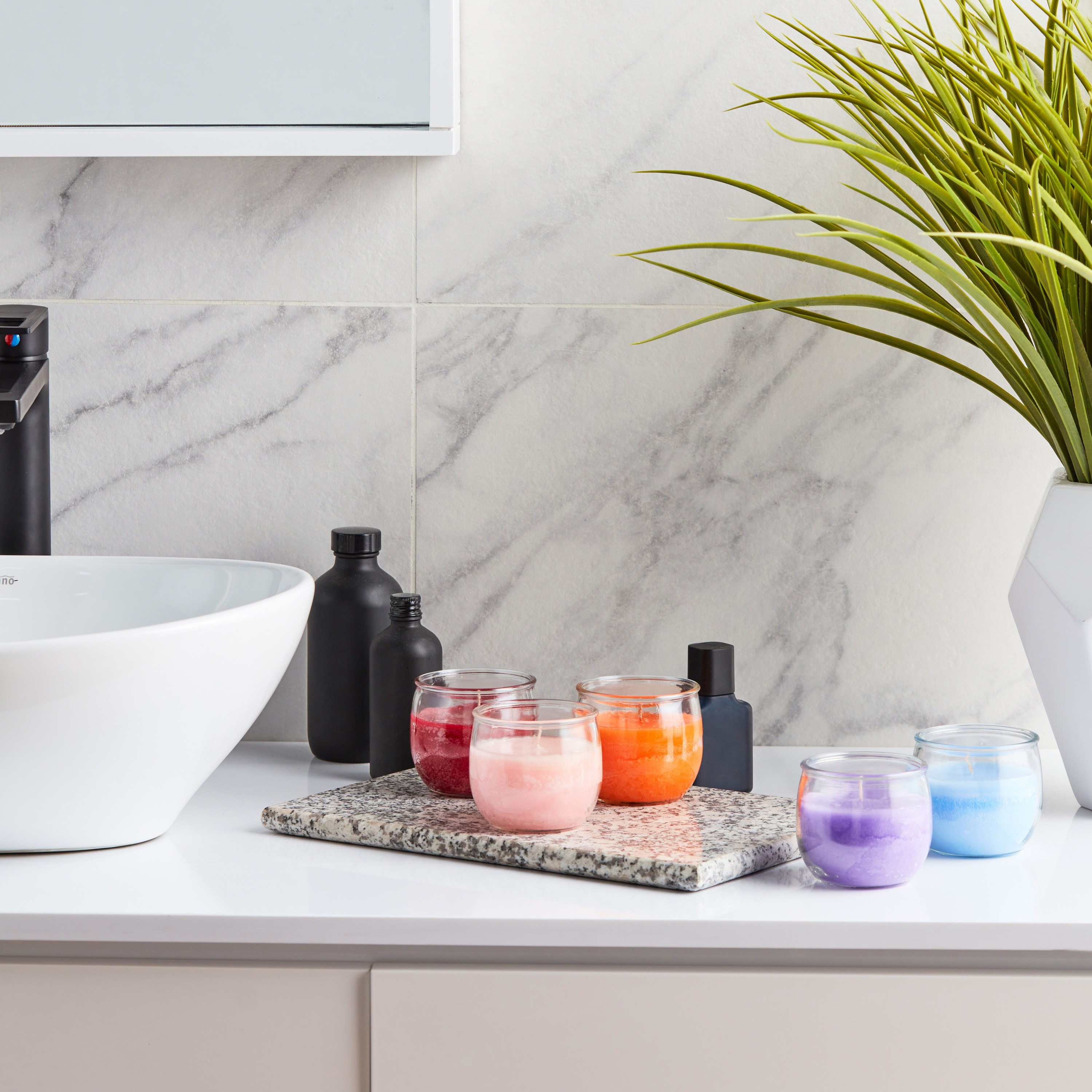 جرة شمعة معطرة برائحة الورد من ألادينو - 30 ساعة-household-homefragrance-candles-image-4