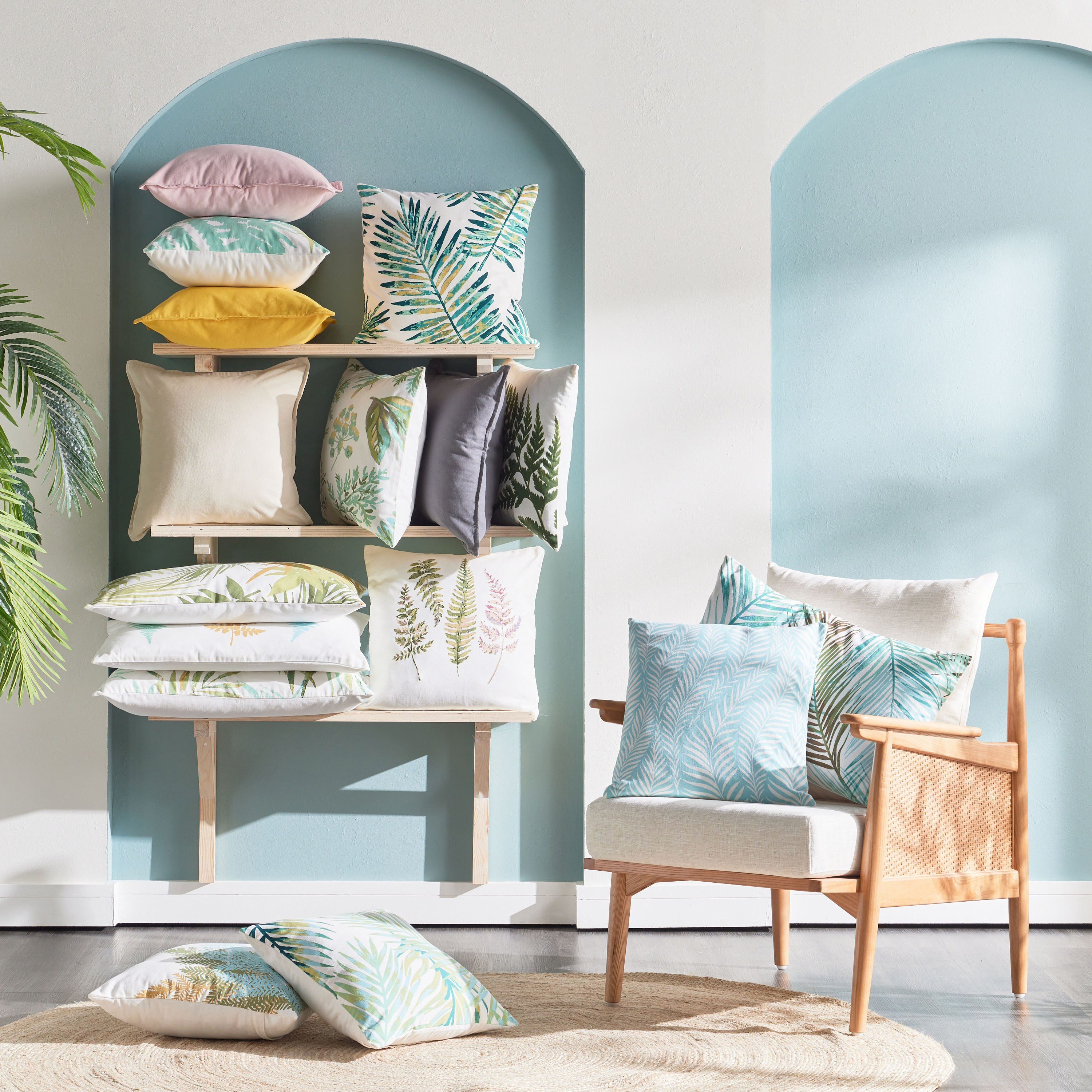 Oasis Cushion Cover - 45x45 cm-household-cushionsandthrows-cushioncovers-image-4