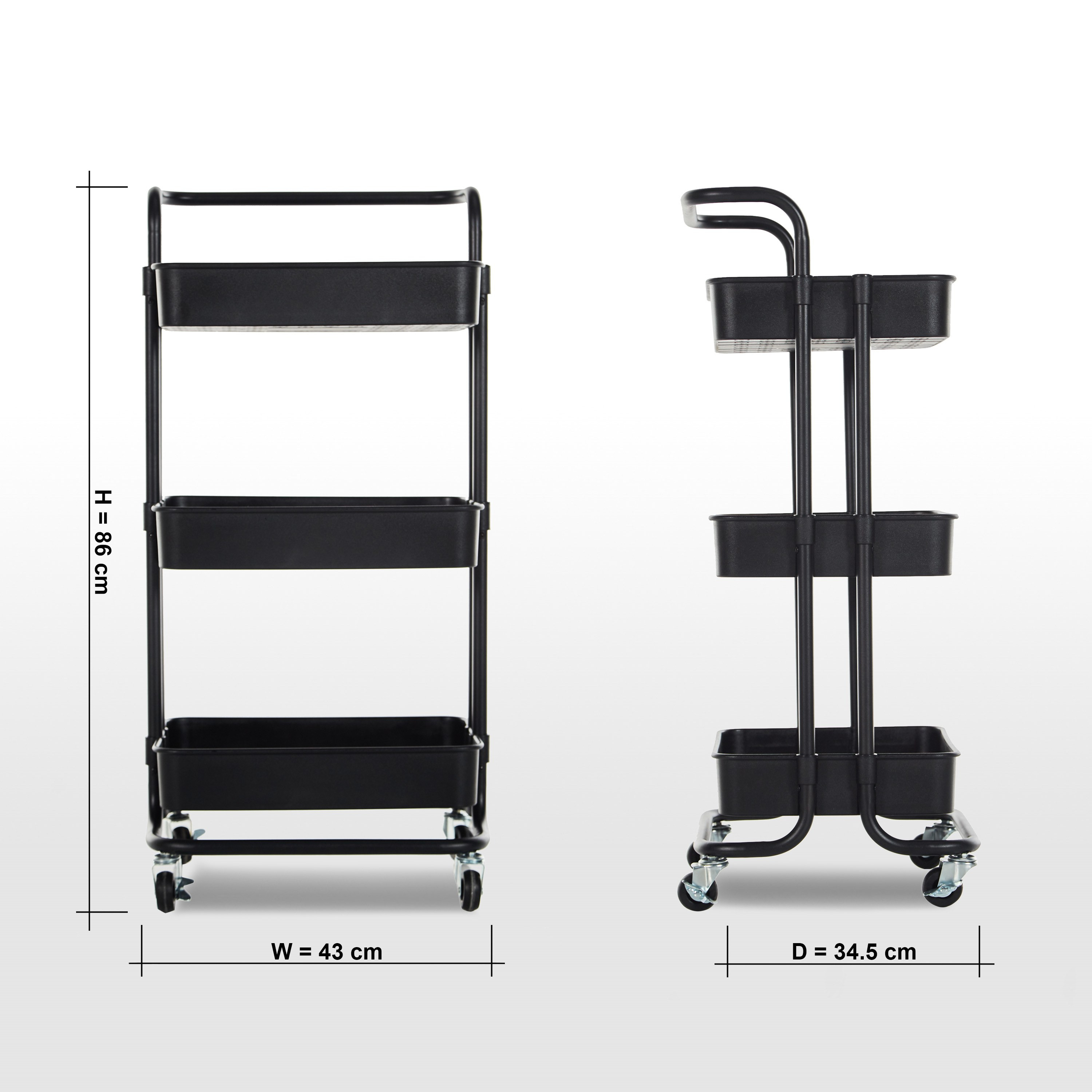 Selma 3-Tier Bathroom Storage Trolley-household-bathandlaundry-bathroomorganizing-bathroomracksandtrolleys-image-5