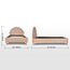 Maxillar Upholstered Single Bed - 120x200 cm-kids-kidsbeds-singlebeds-image-8