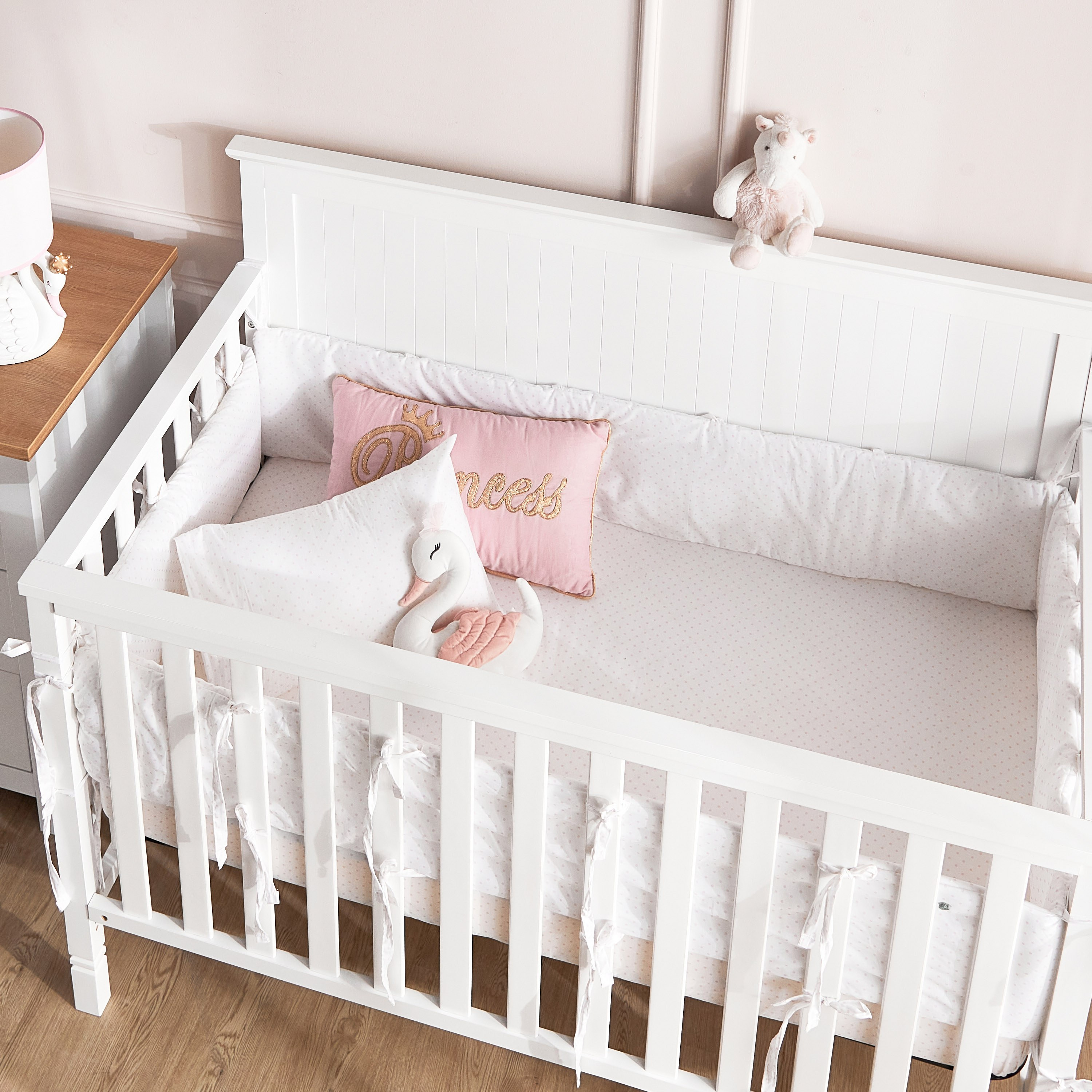 Baby girl shop cot bumpers