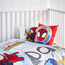Spider-Man Cotton Printed 4-Piece Toddler Comforter and Sheet Set - 100x140 cm-baby-nursery-babybedding-image-4