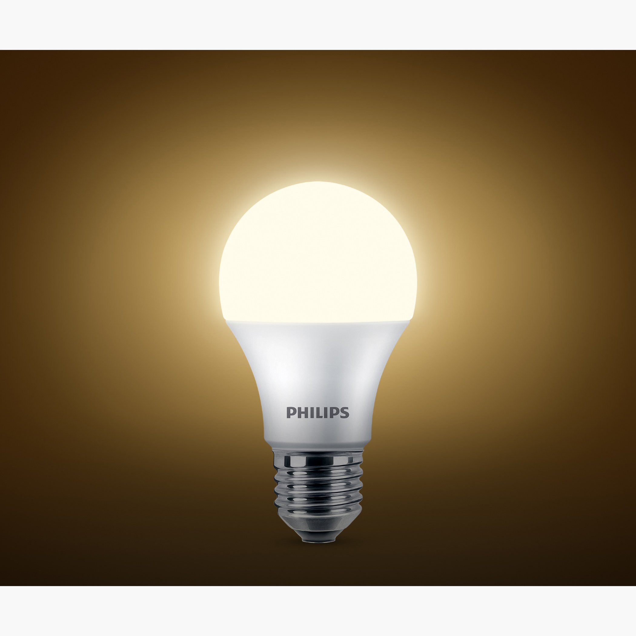 طقم لمبات إل إي دي غير قابلة للتخفيت 3 قطع - 9 واط E27 لومين أبيض دافئ - فيليبس-household-lighting-bulbsandbatteries-bulbs-image-2