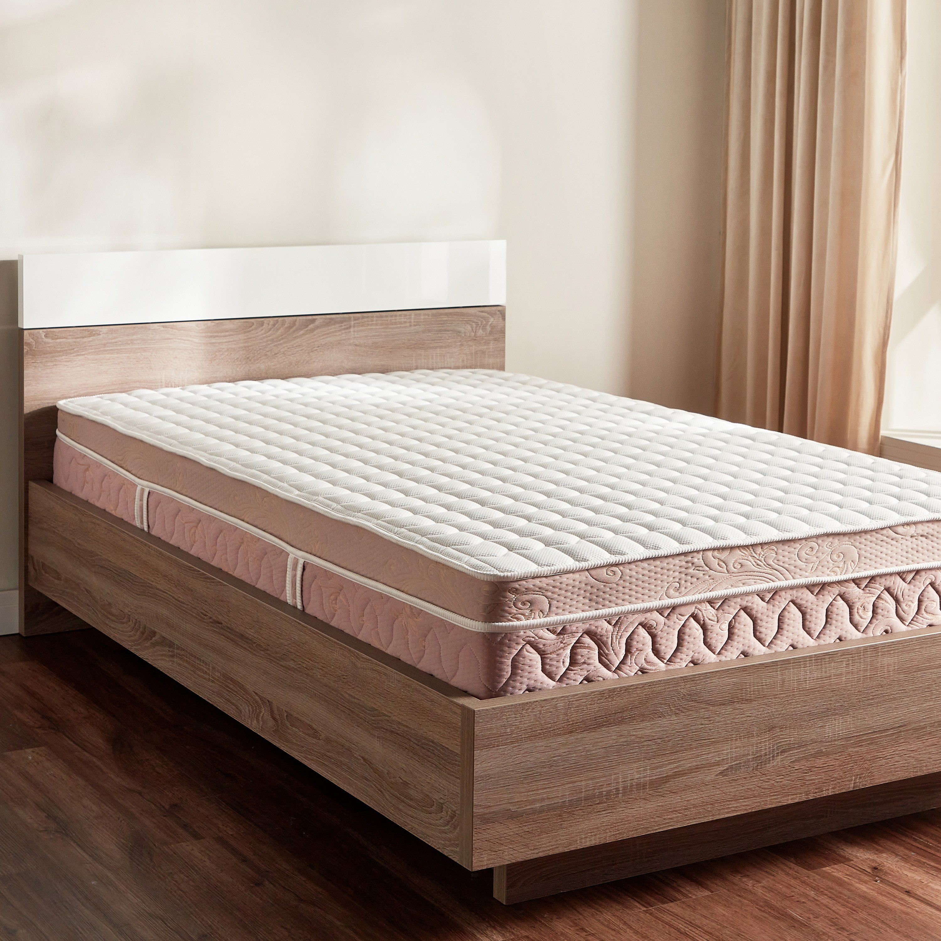 Single pillow deals top mattress