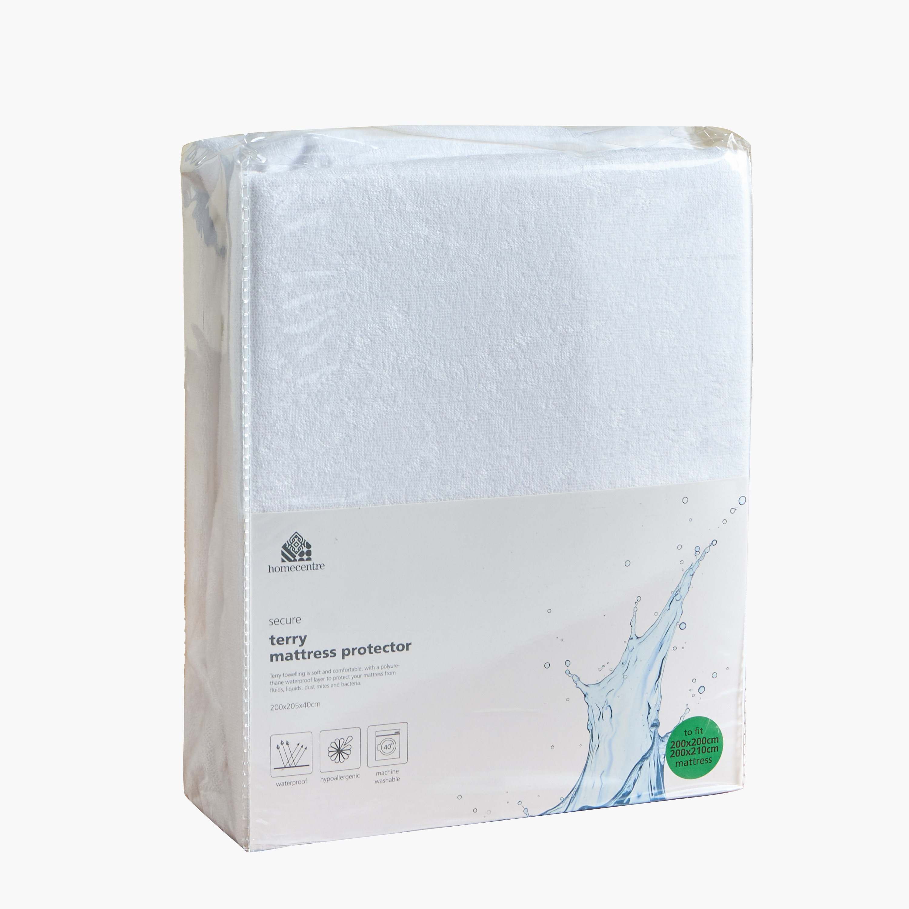 Secure Super King Mattress Protector - 200x205 cm-household-bedding-mattresstoppersandprotectors-mattressprotectors-image-4
