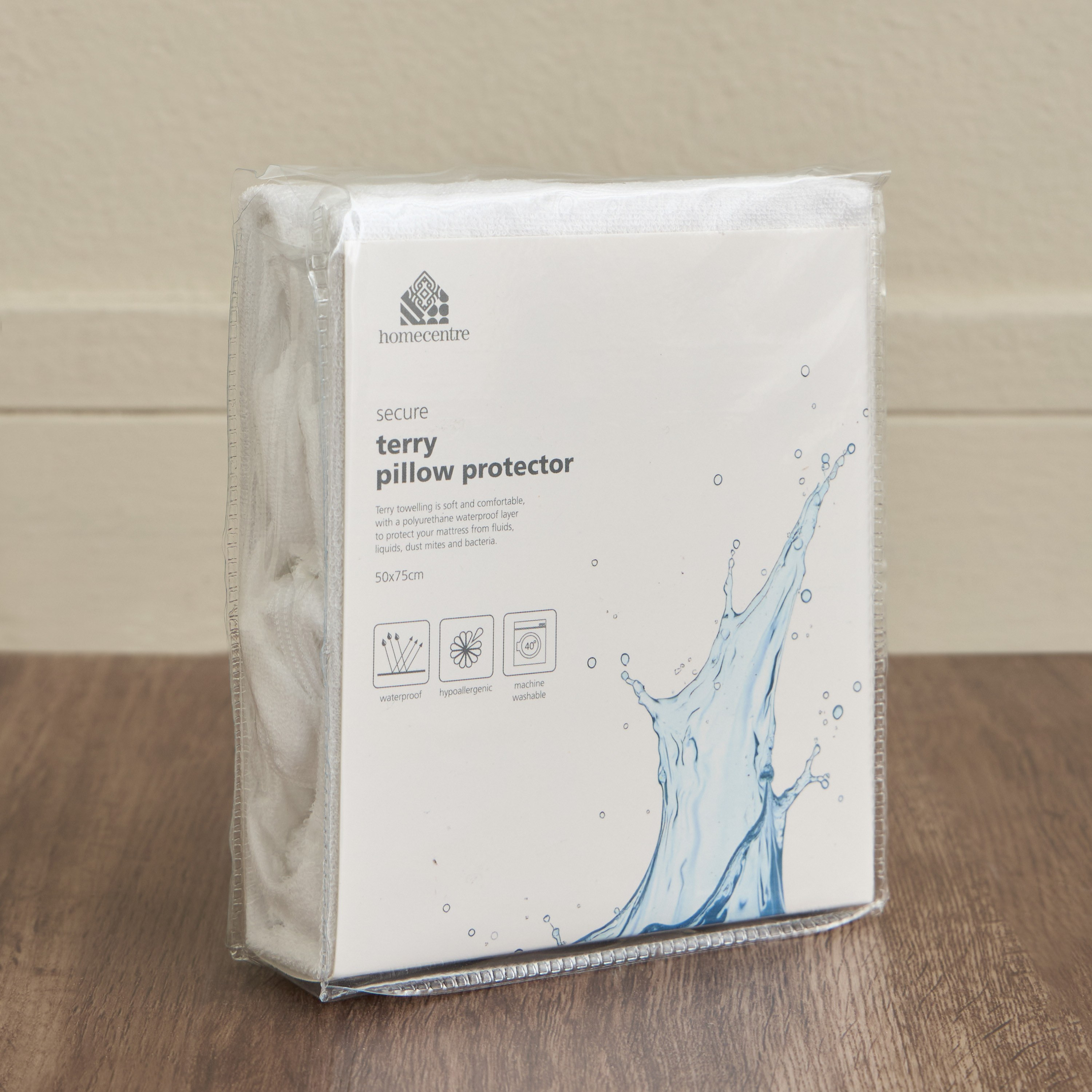 Secure Pillow Protector - 50x90 cm-household-bedding-mattresstoppersandprotectors-pillowprotectors-image-5
