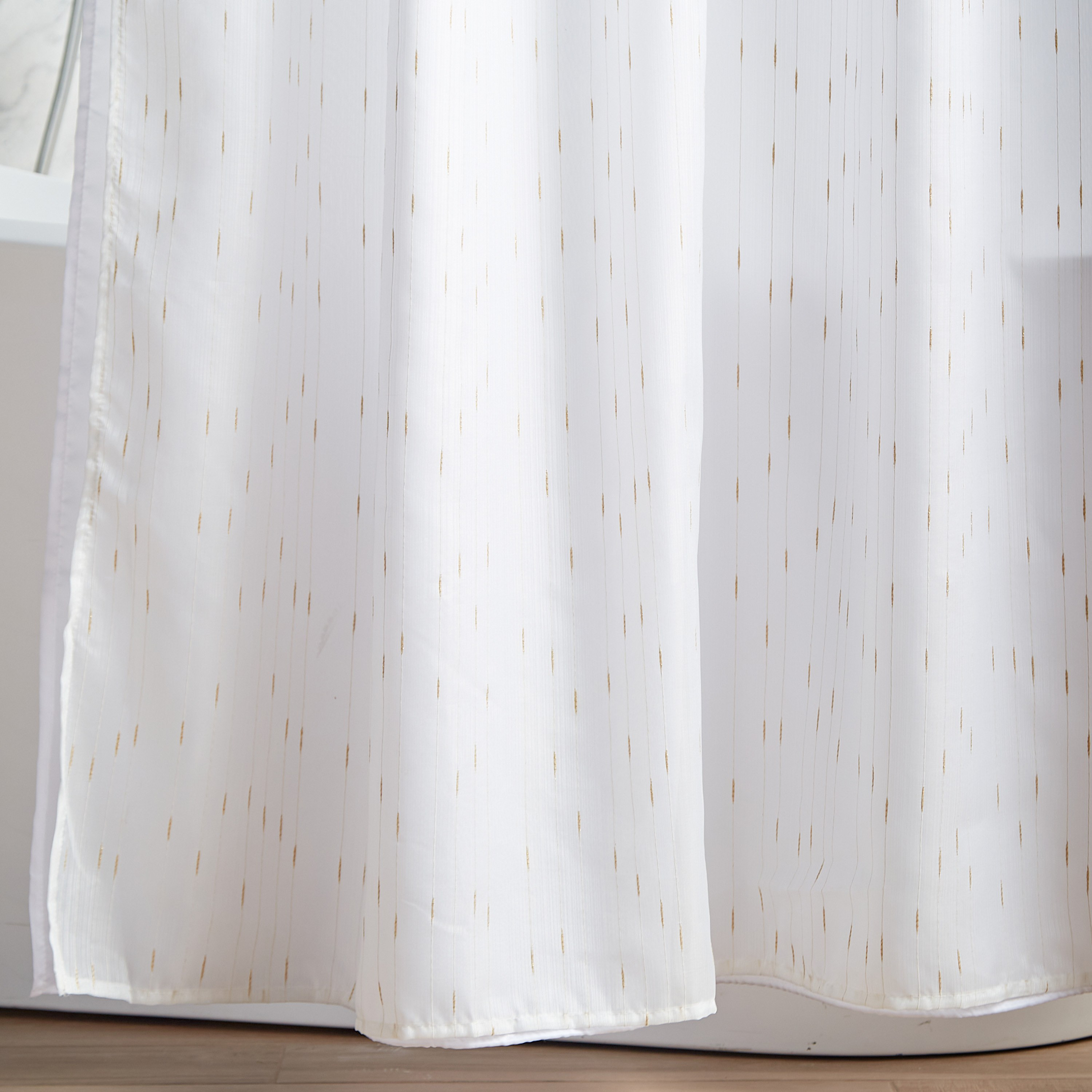 Glitz Shower Curtain - 240x180 cm-household-bathandlaundry-shower-showercurtainandliners-image-2