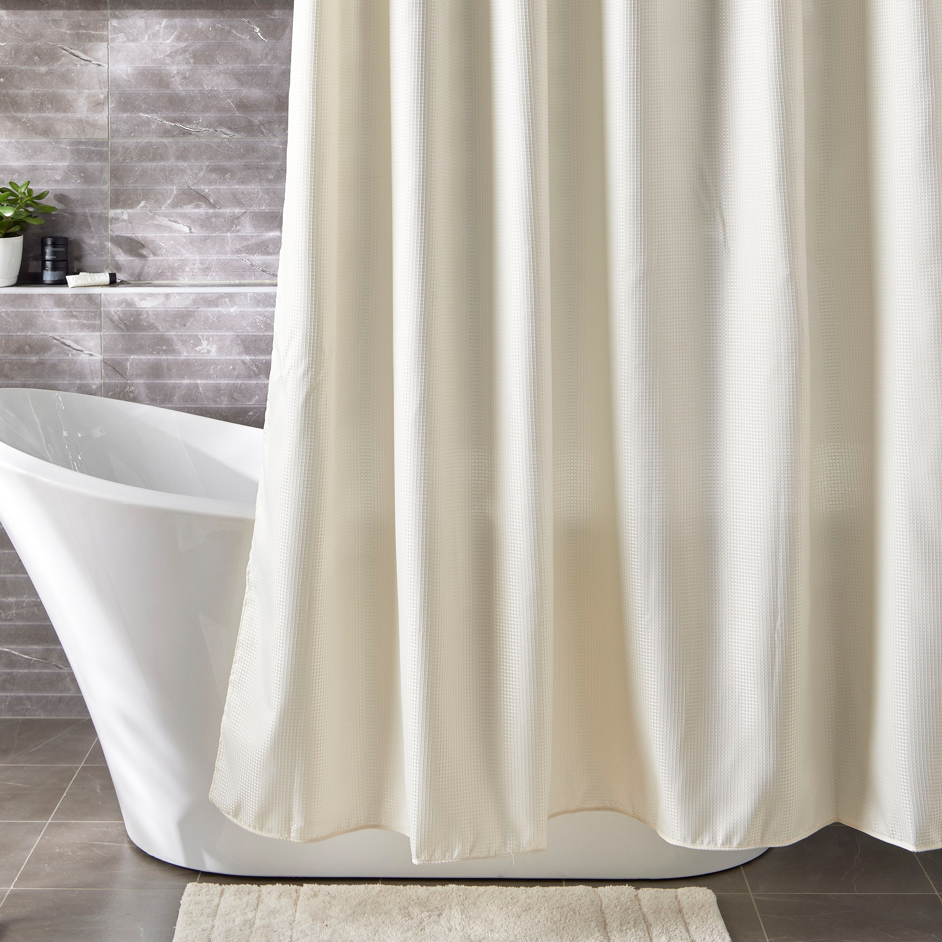 Dallas Shower Curtain - 180x180 cm-household-bathandlaundry-shower-showercurtainandliners-image-1