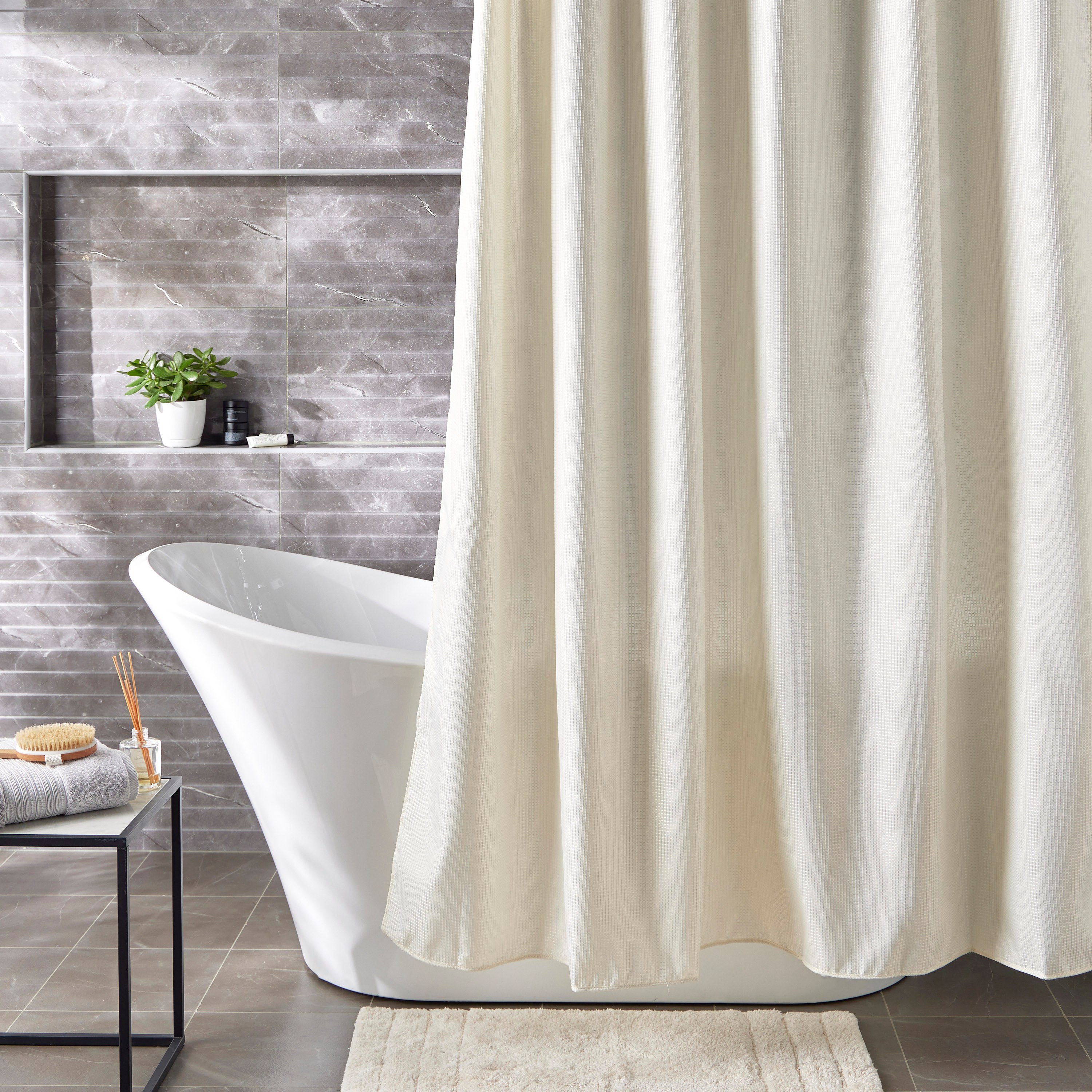 Dallas Shower Curtain - 180x180 cm-household-bathandlaundry-shower-showercurtainandliners-image-4