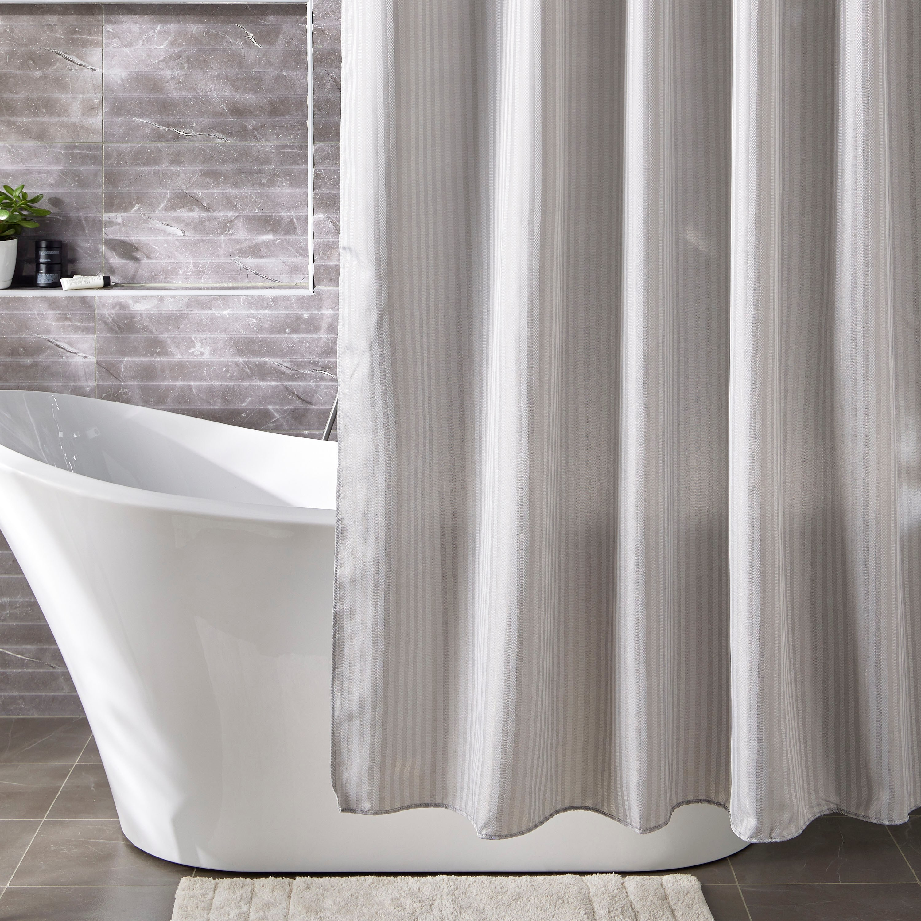 Ryley Shower Curtain - 180x180 cm-household-bathandlaundry-shower-showercurtainandliners-image-1