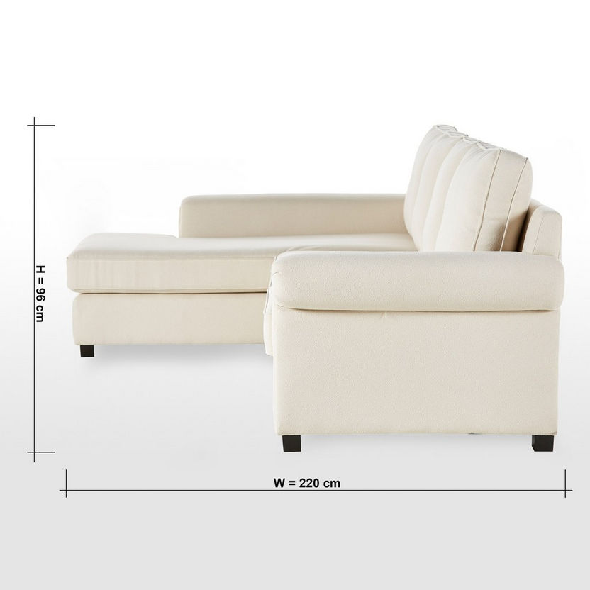 Nova 4-Seater Fabric Left Corner Sofa-Corner Sofas-image-6